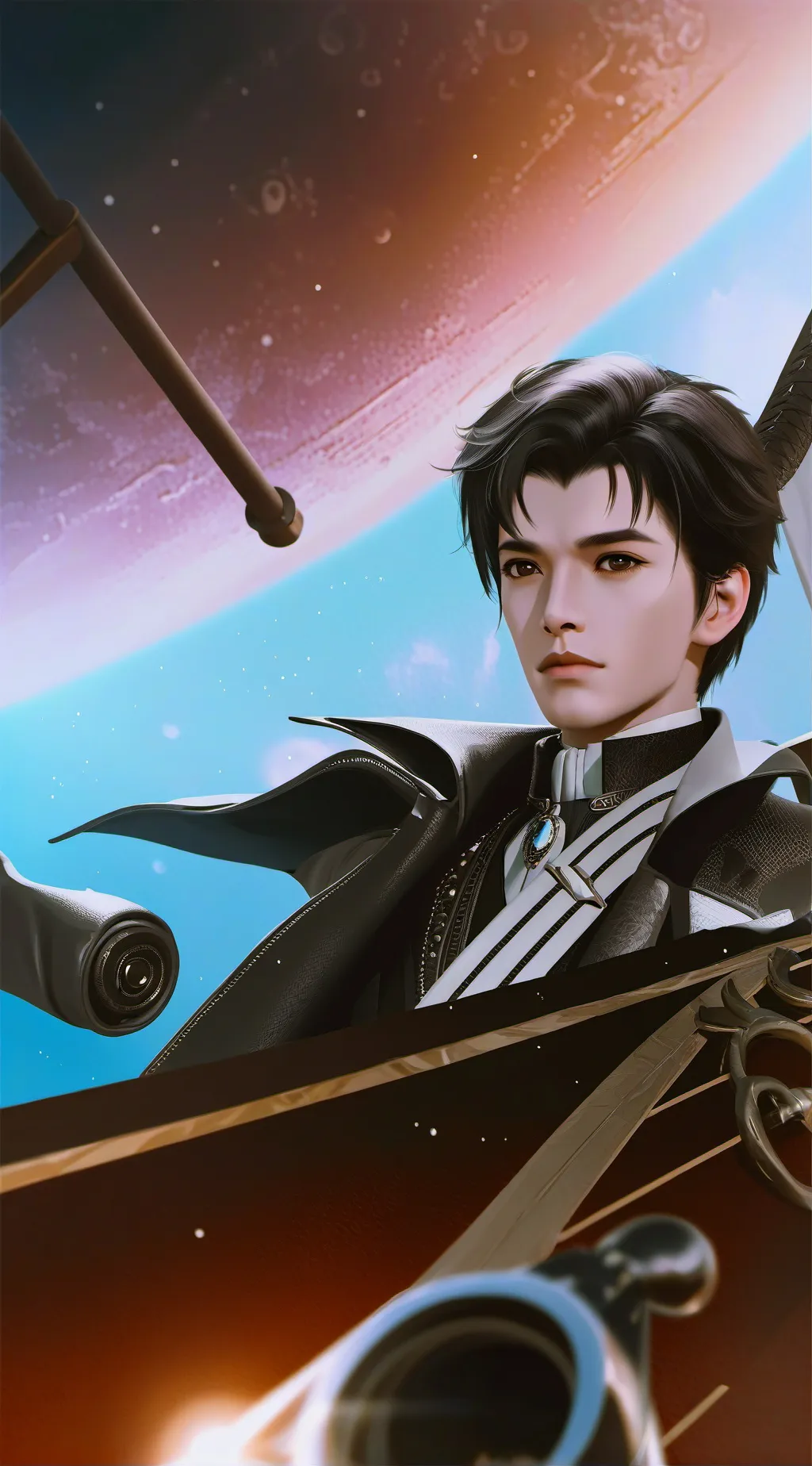 ai character: Among us background