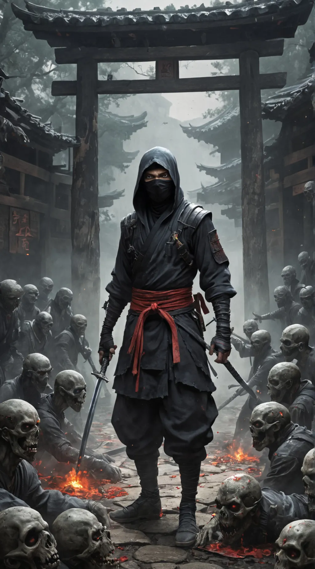 ai character: Zombe Attach background