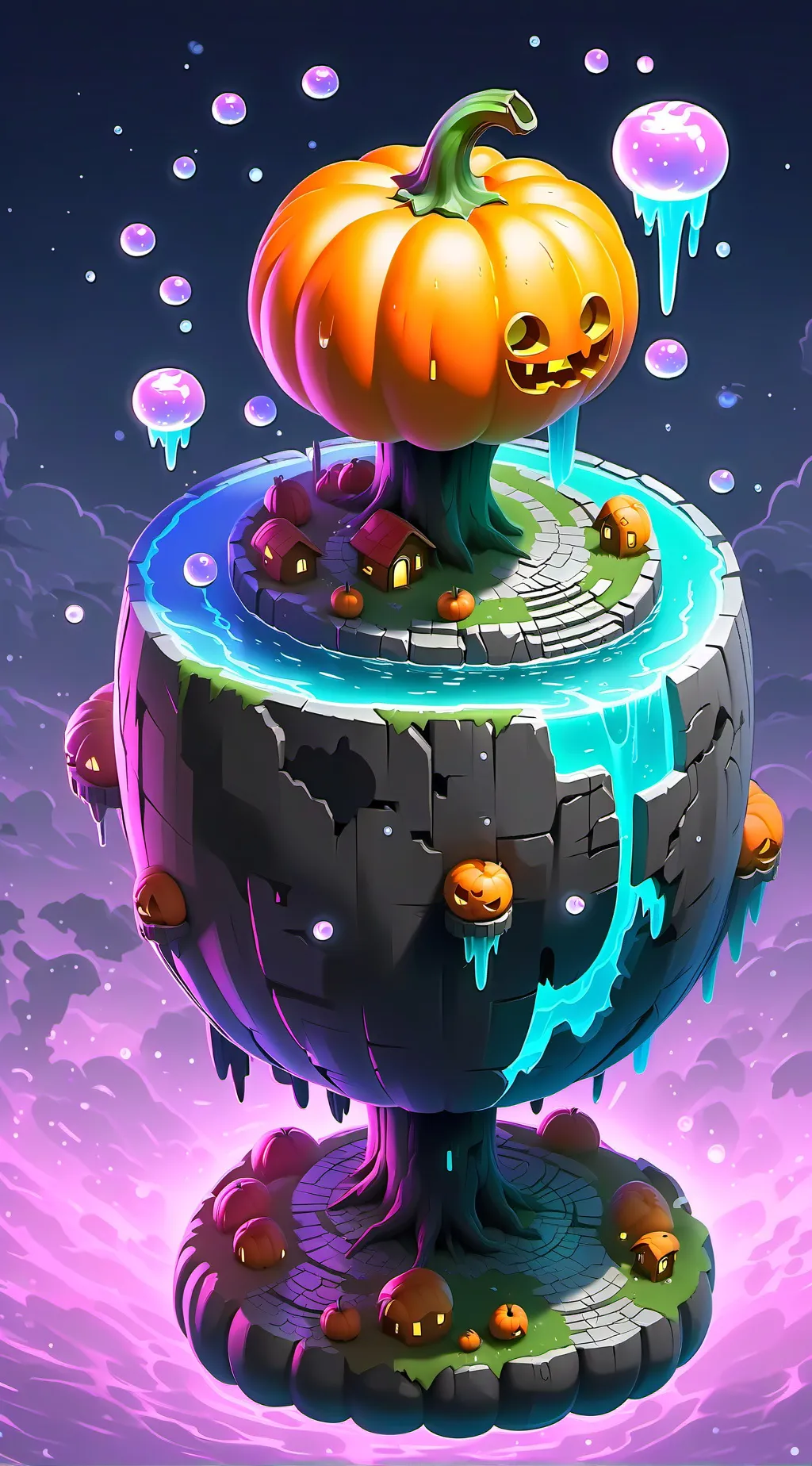 ai character: dread island trip background