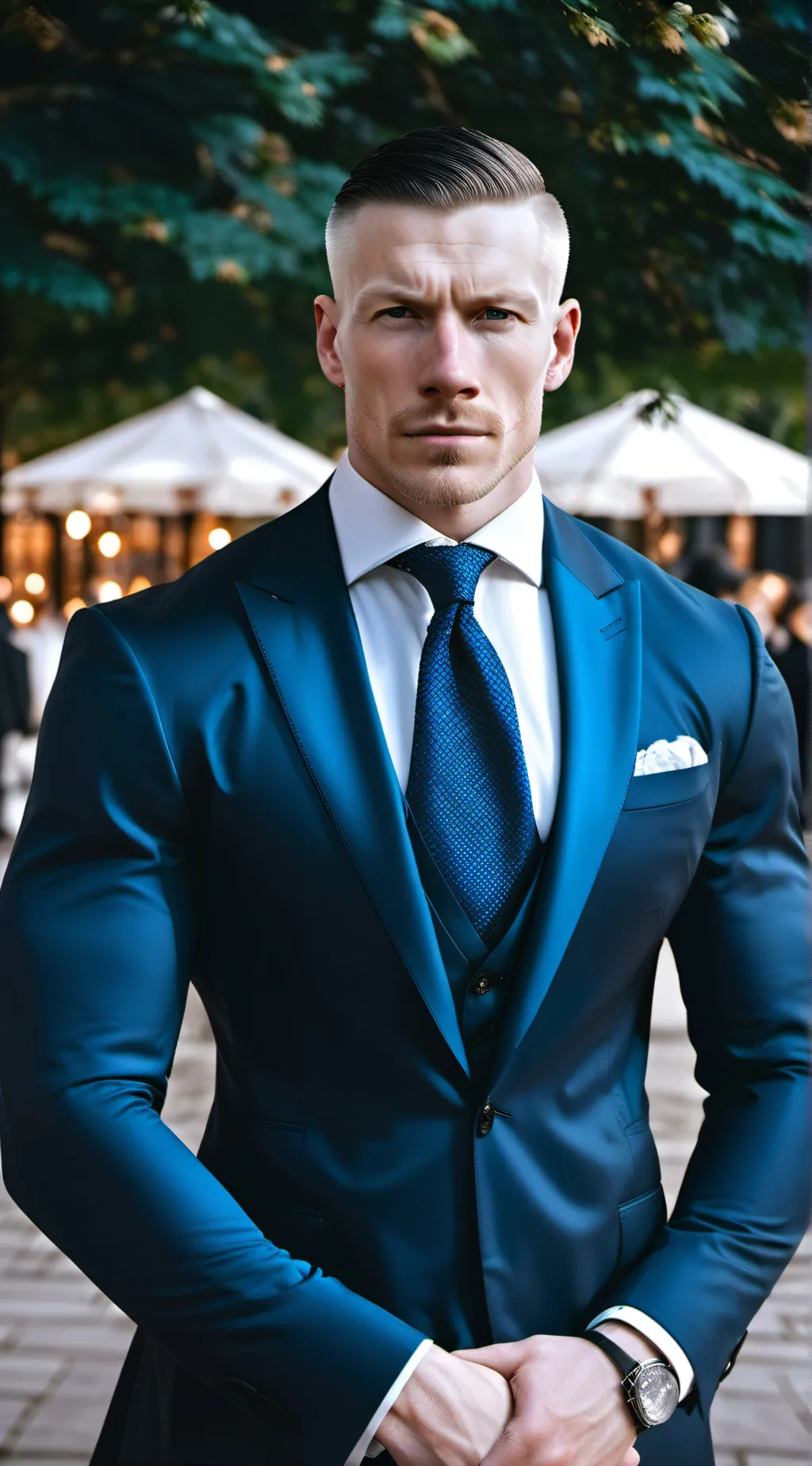 ai character: Freddie  background