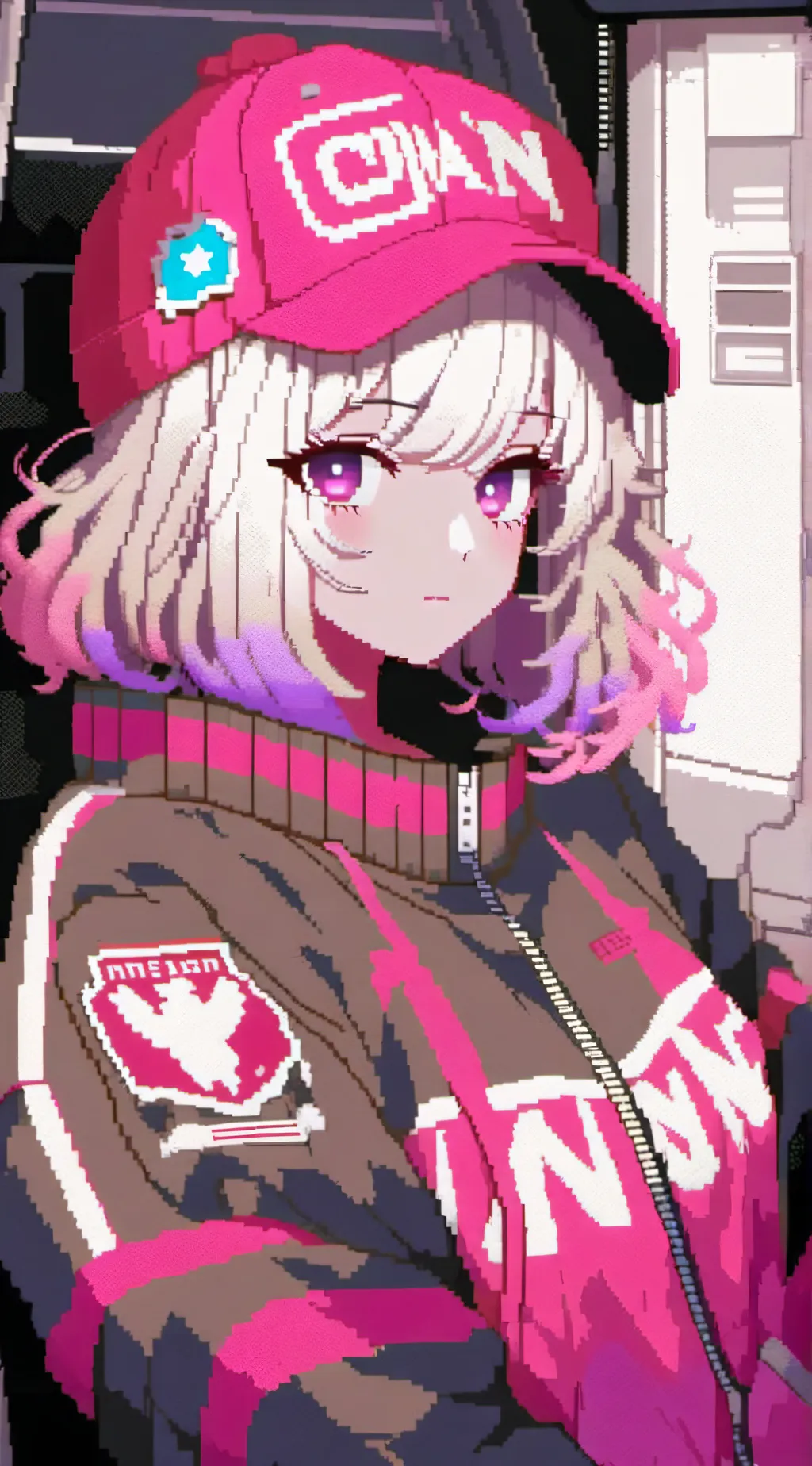 ai character: Aurora background