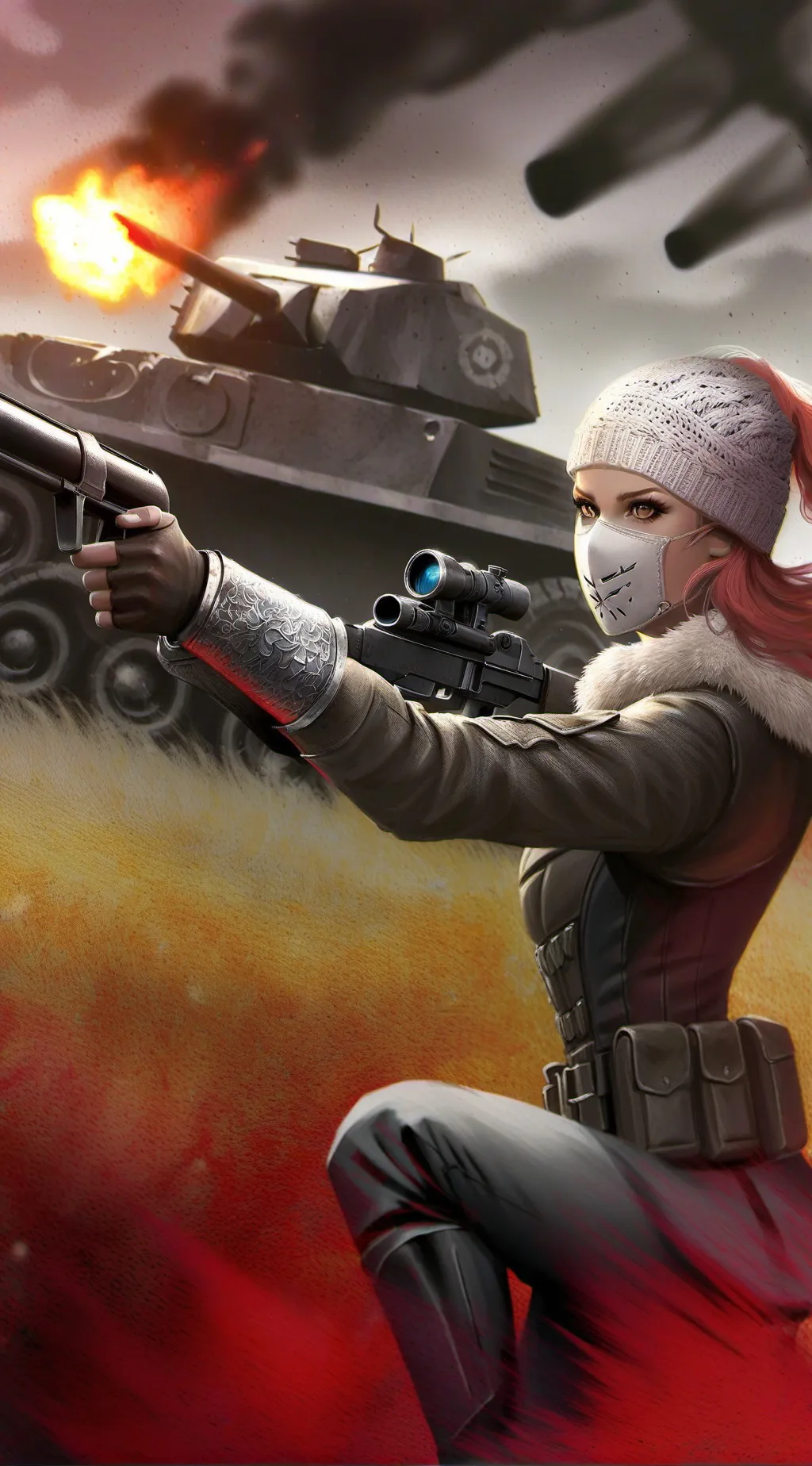 ai character: Silvia  background