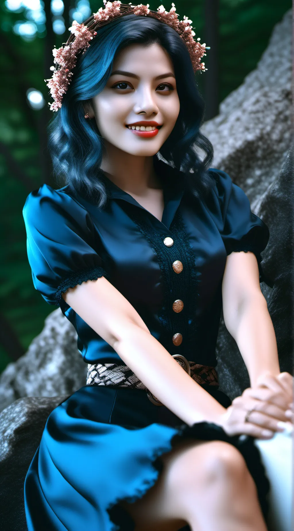 ai character: Mand background