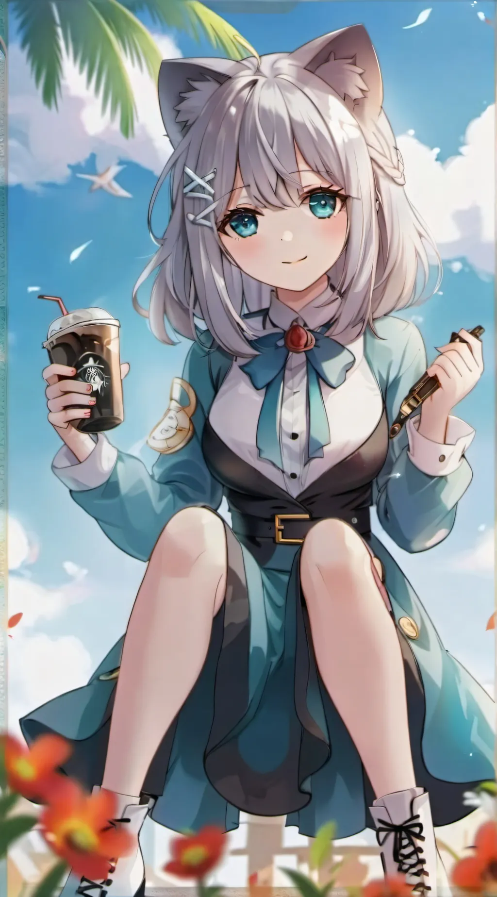 ai character: Sophia  background