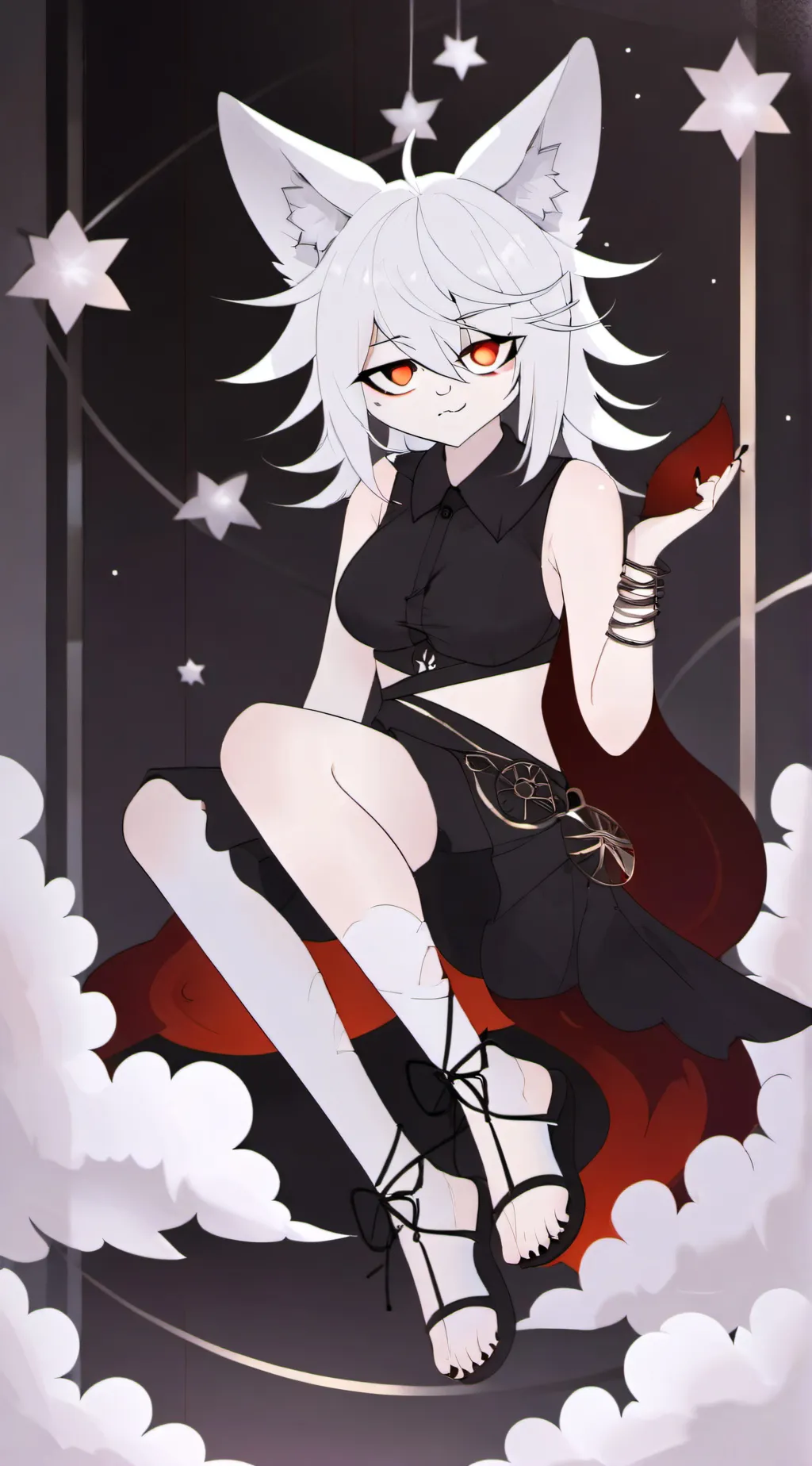 ai character: Loona background