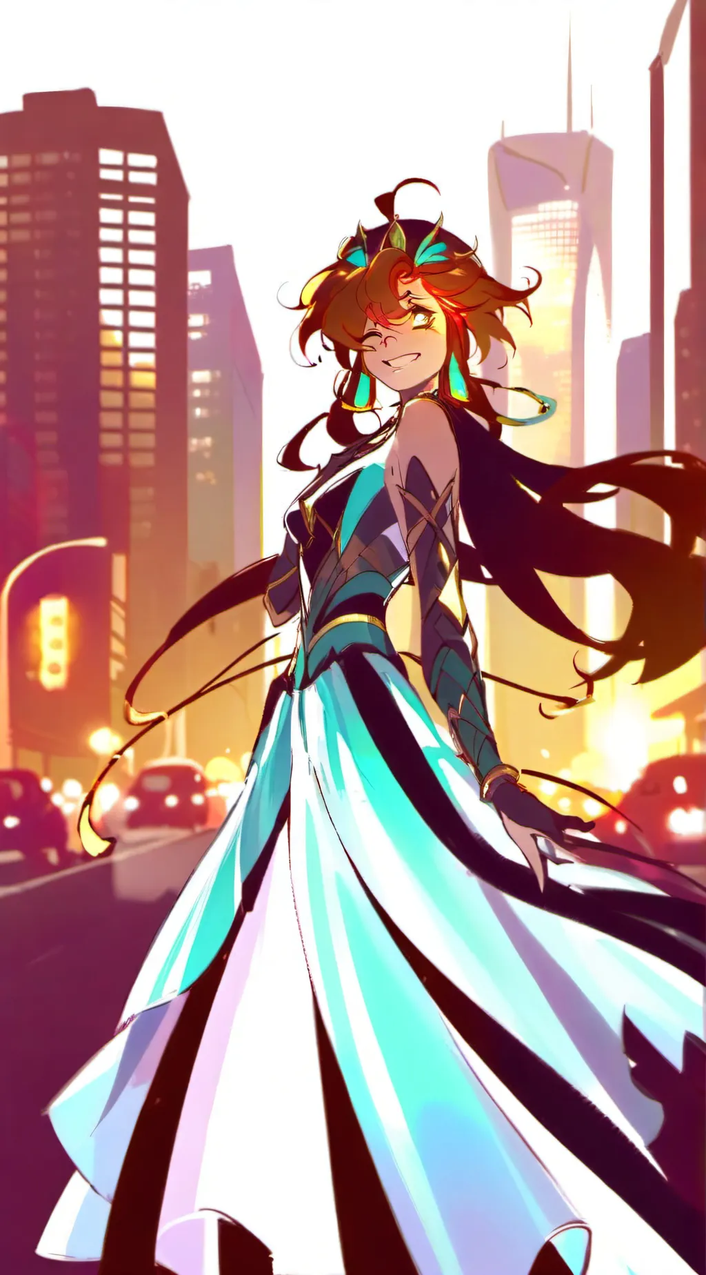 ai character: diamond toonz  background