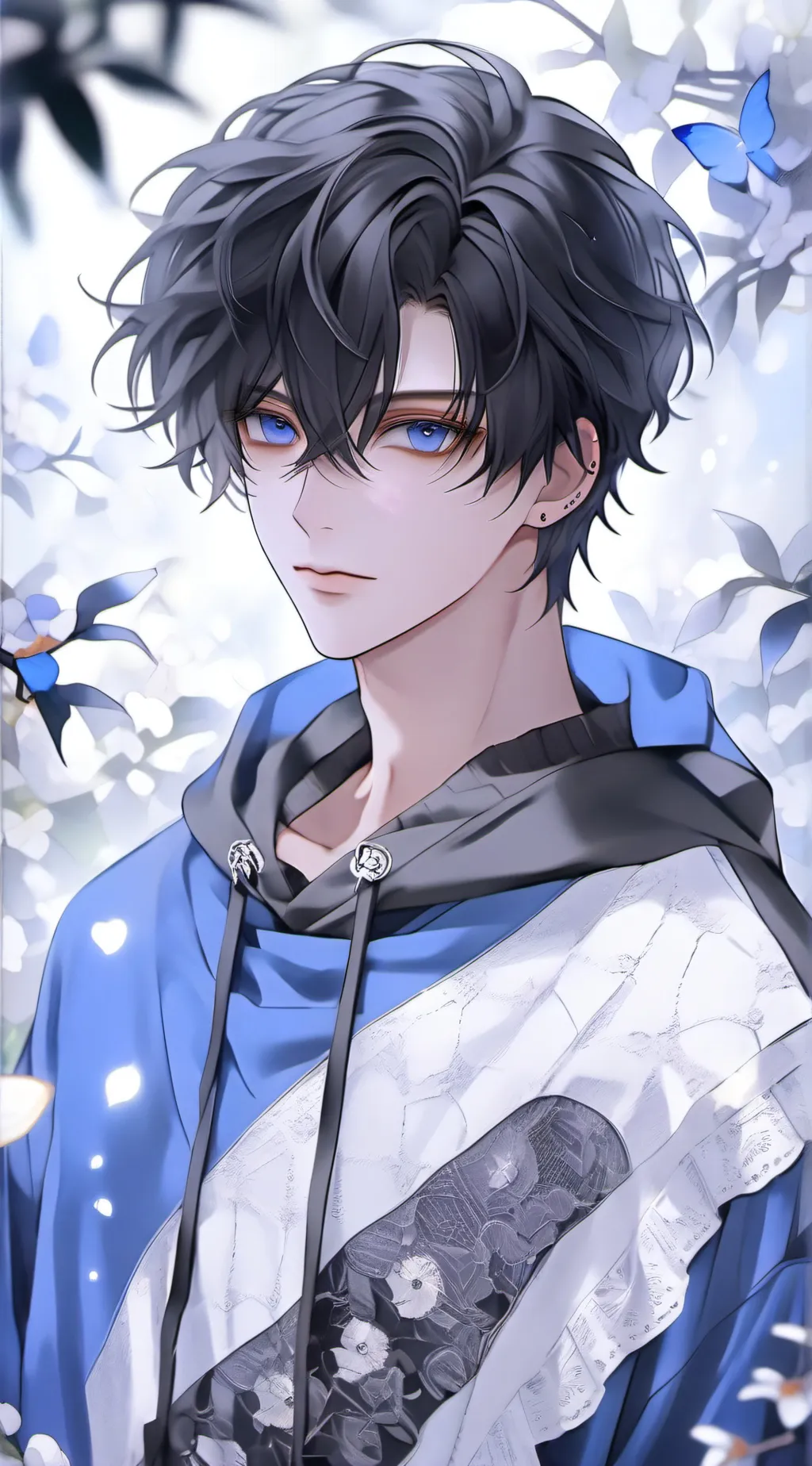 ai character: kaito  background
