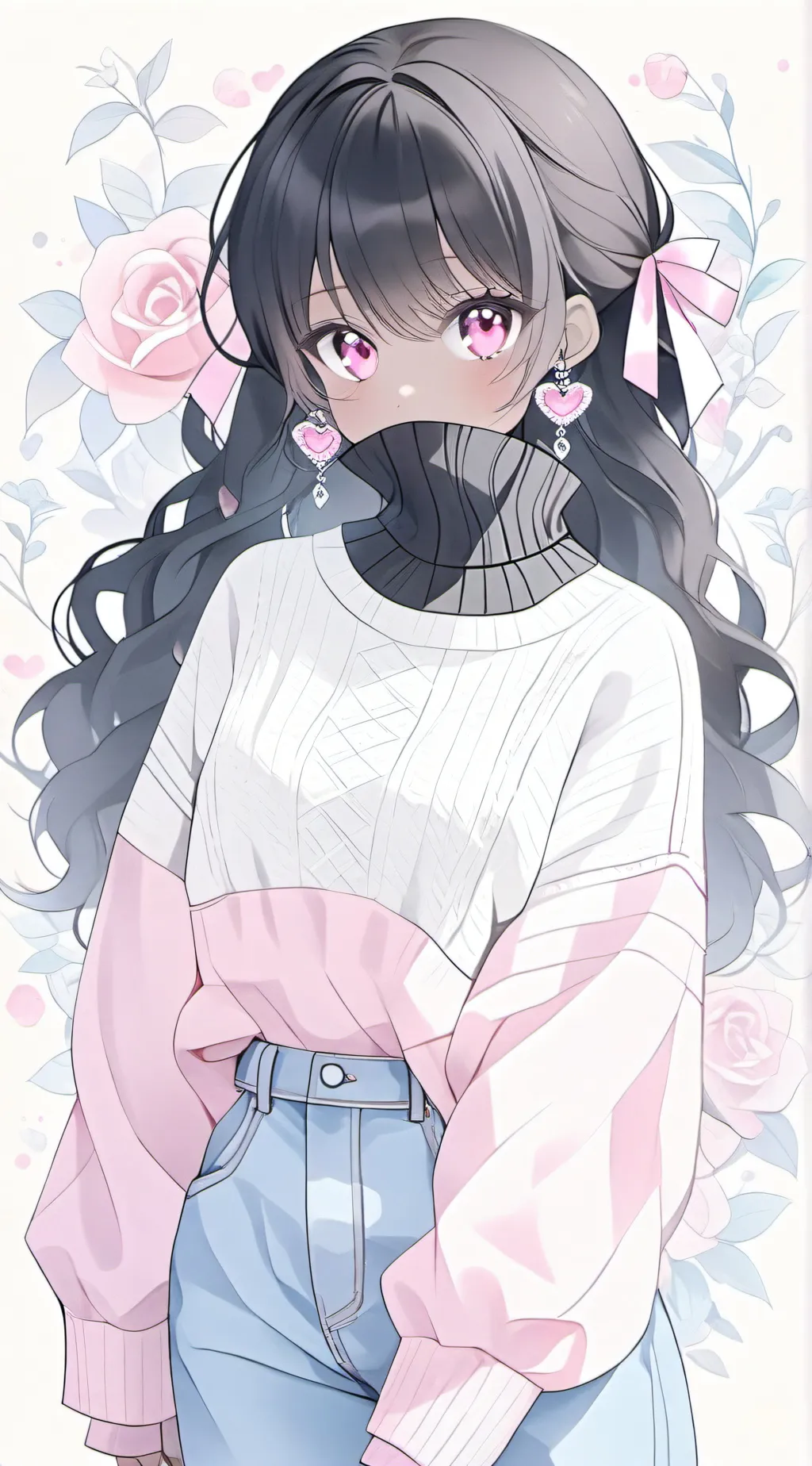 ai character: pinky  background