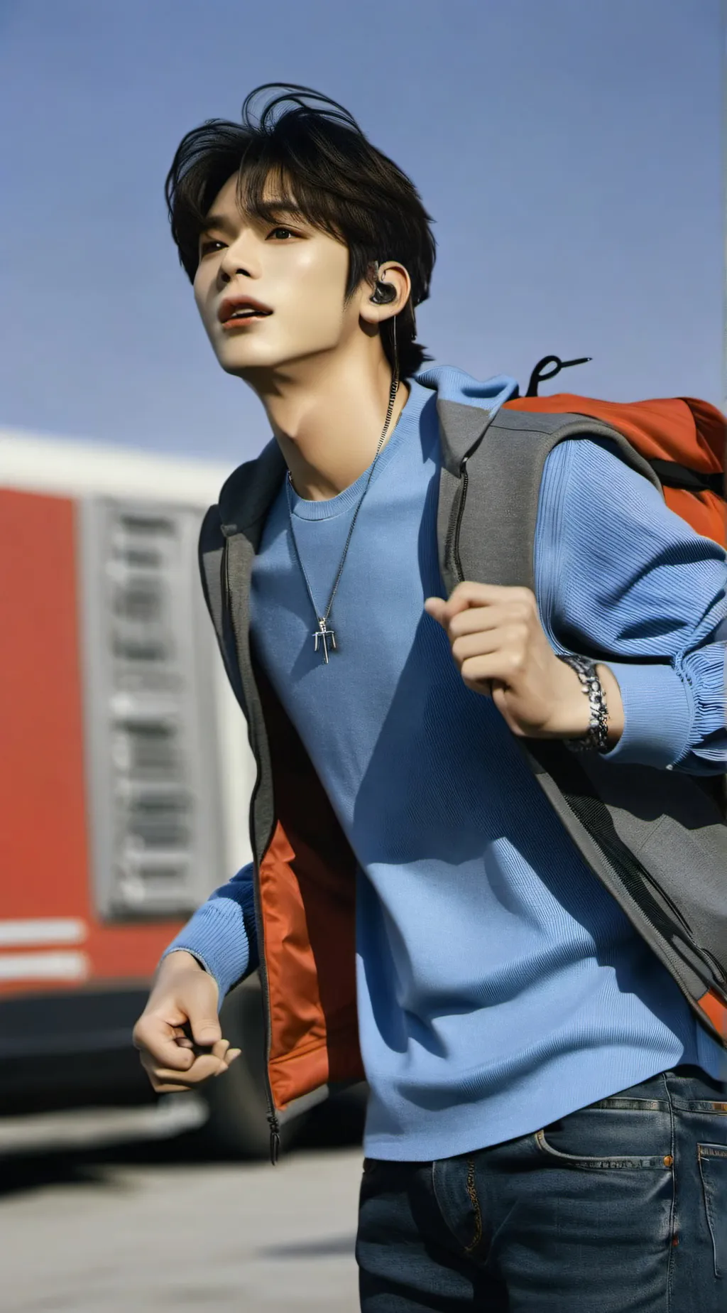 ai character: Hyunjin background