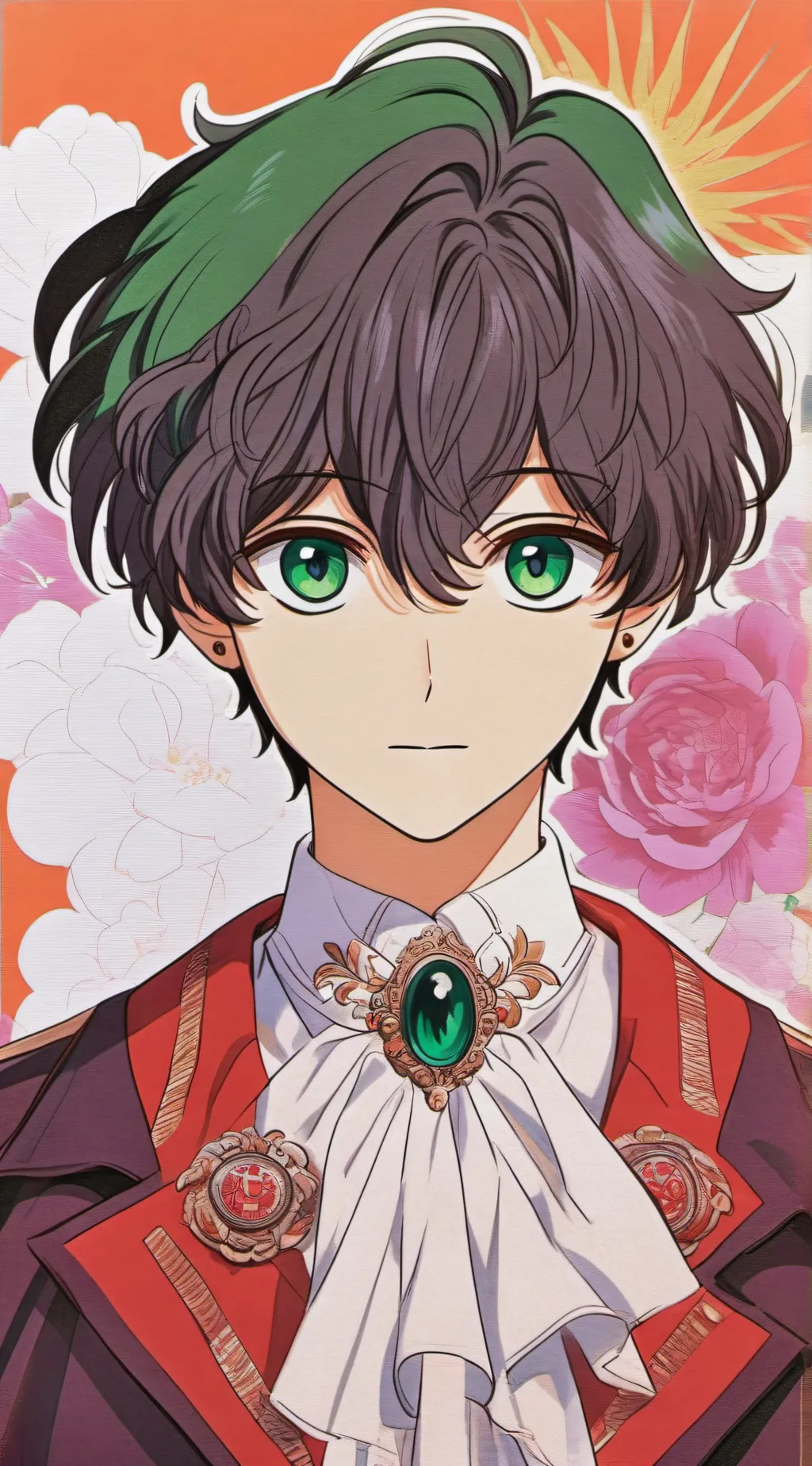 ai character: Clay background