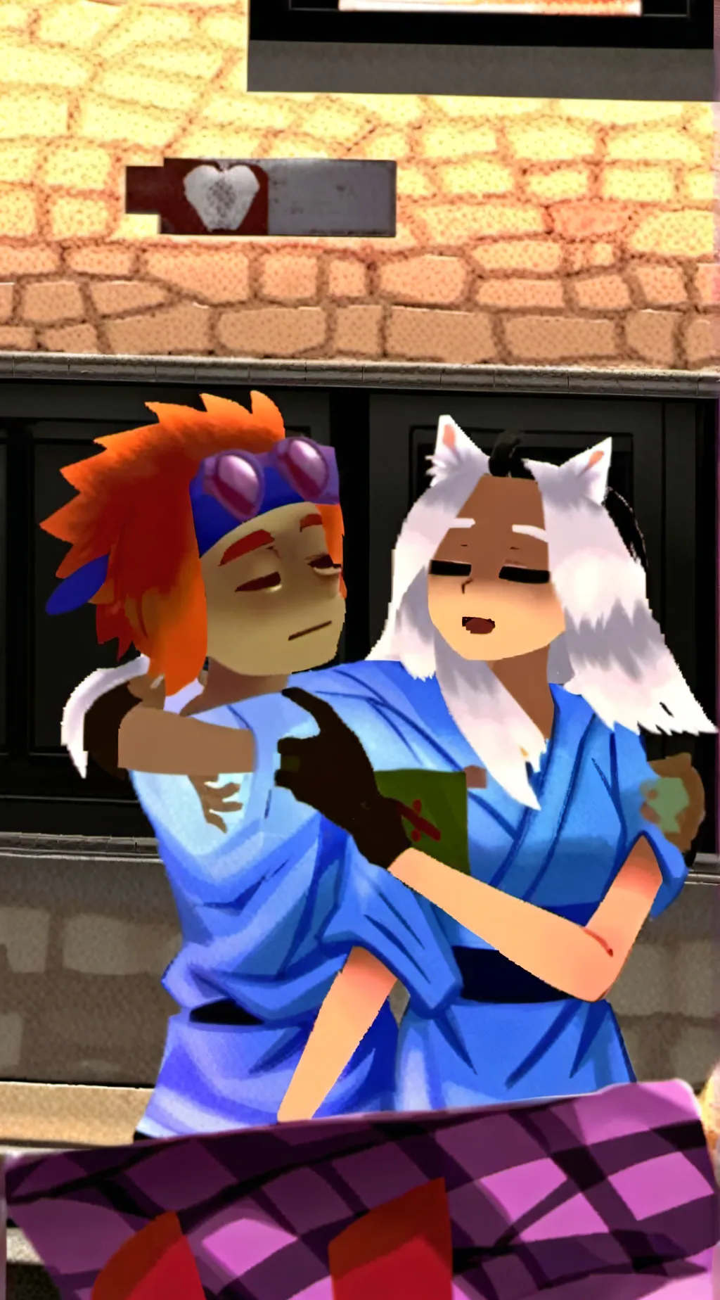 ai character: Catnap x dogday  background