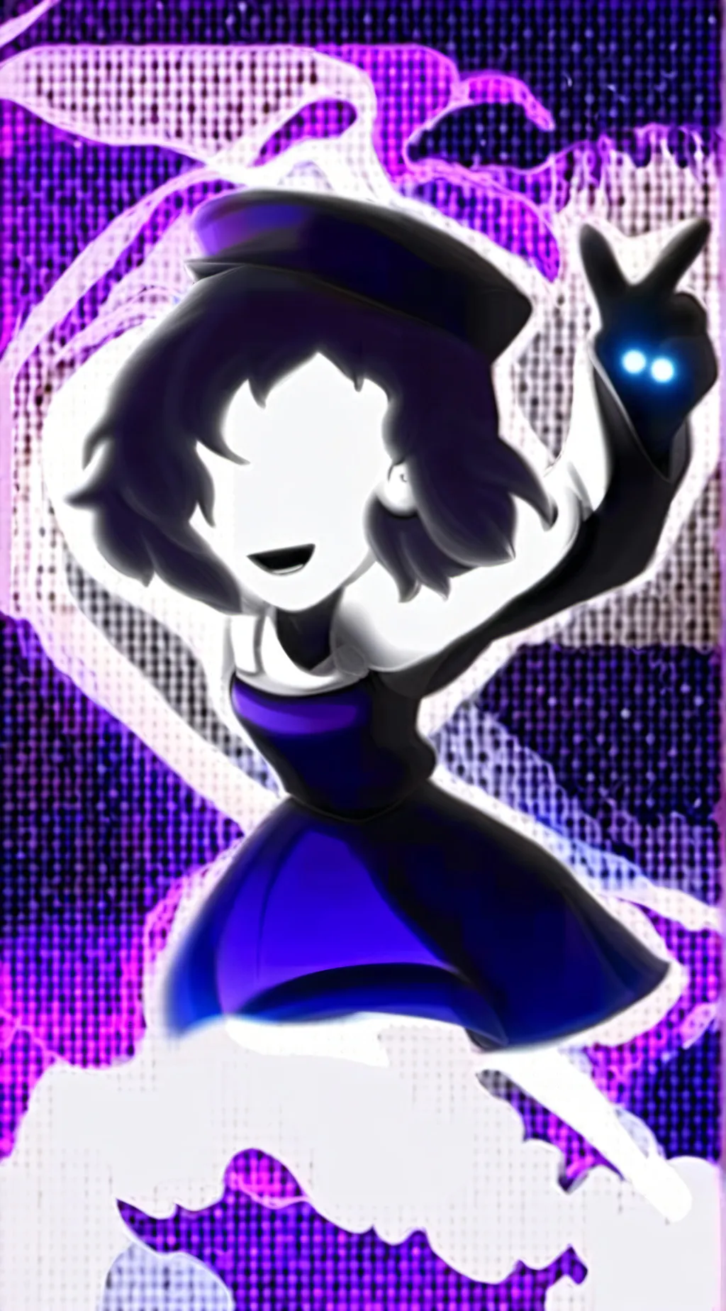 ai character: Uzi  background