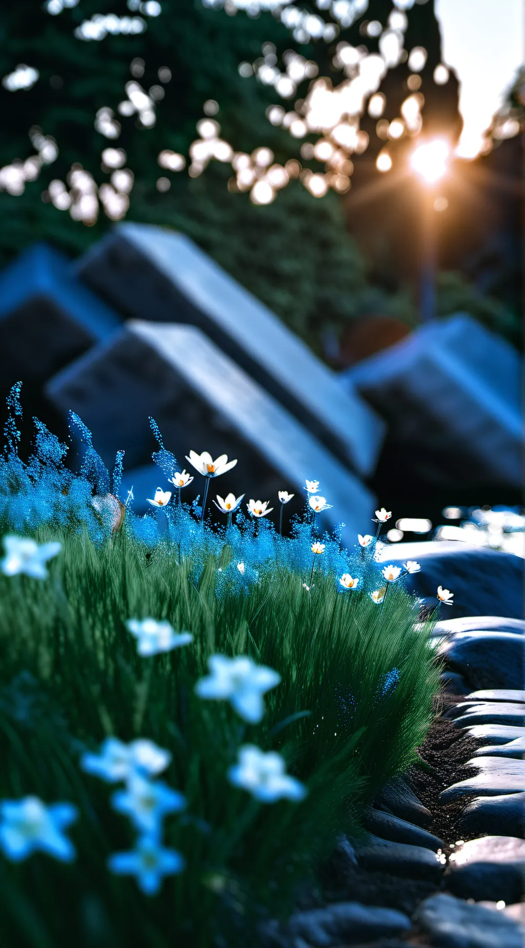 ai character:  grass 2 background