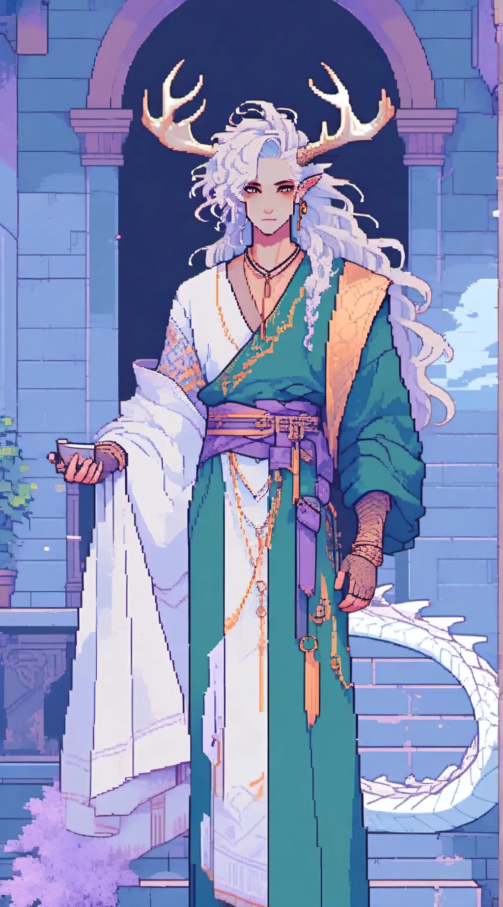 ai character: Elara background