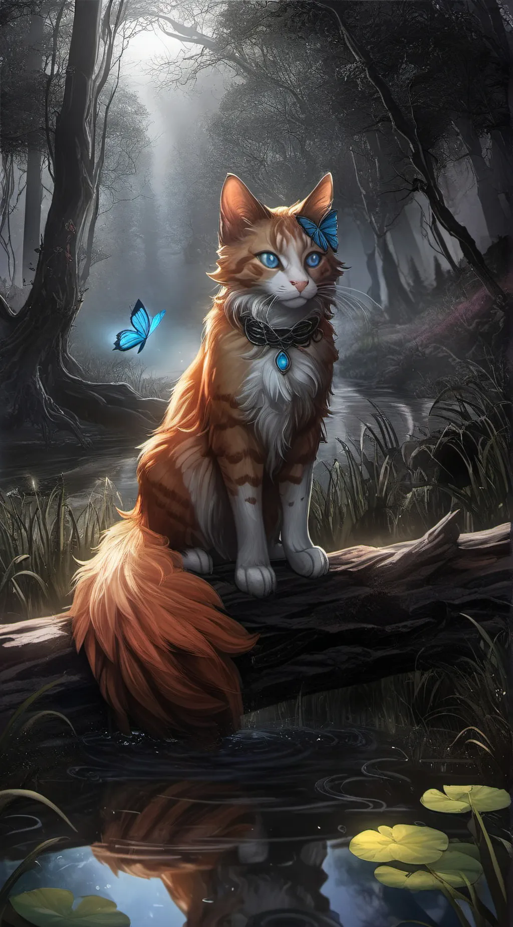 ai character: 🔥Fox'Tail🌟 background