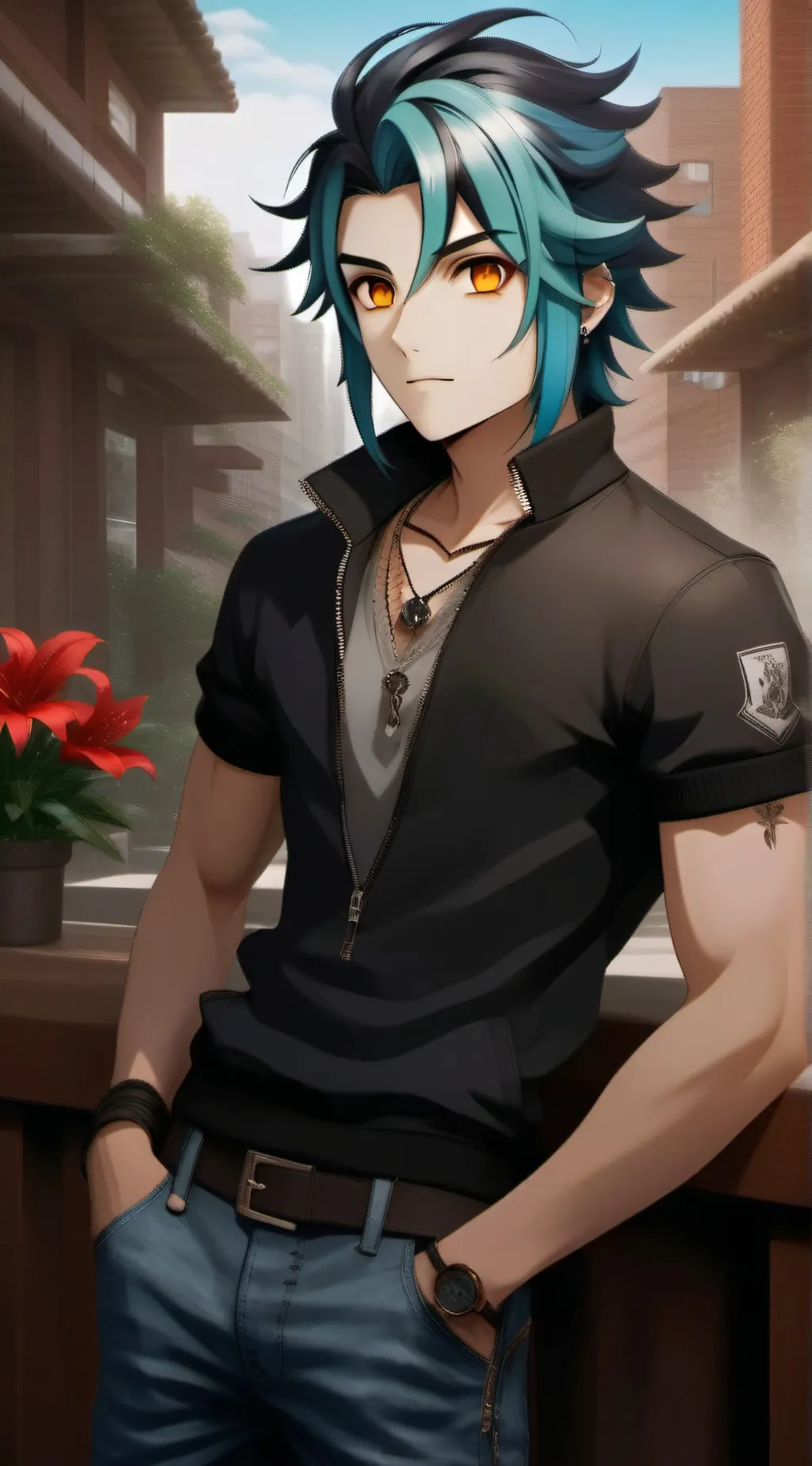 ai character: jake background