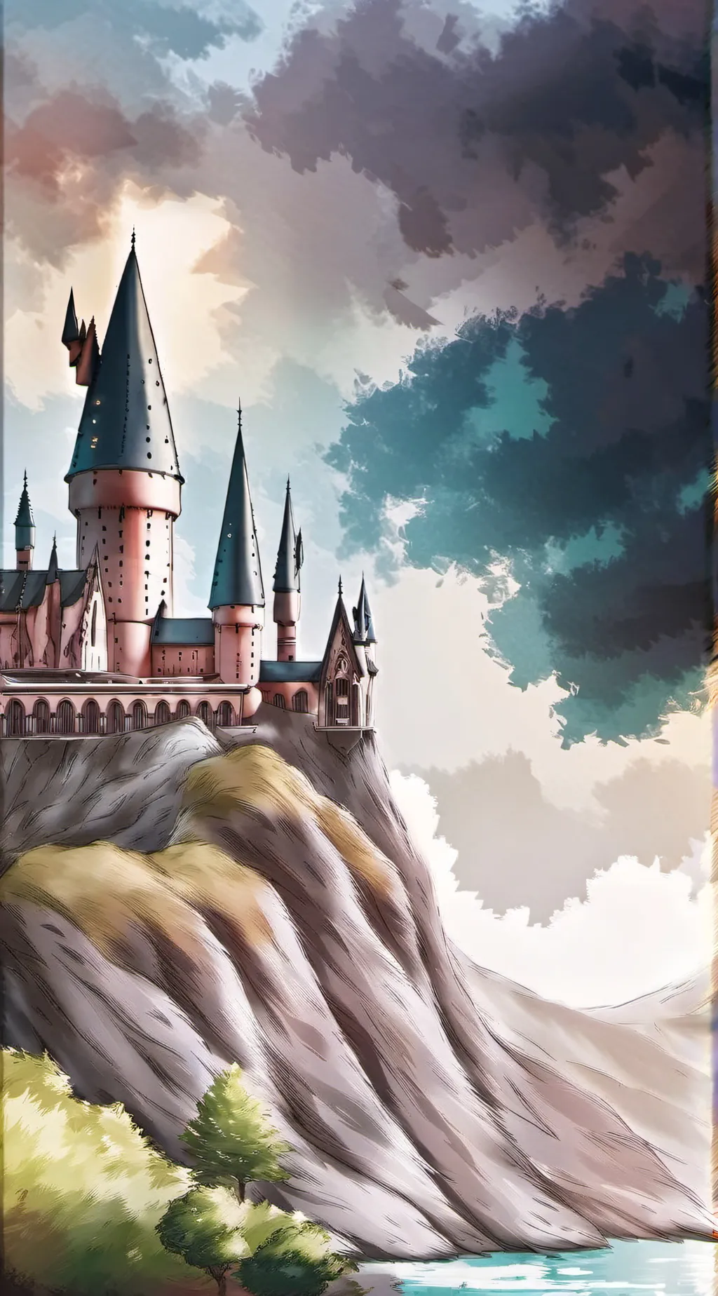 ai character: dark Darry background