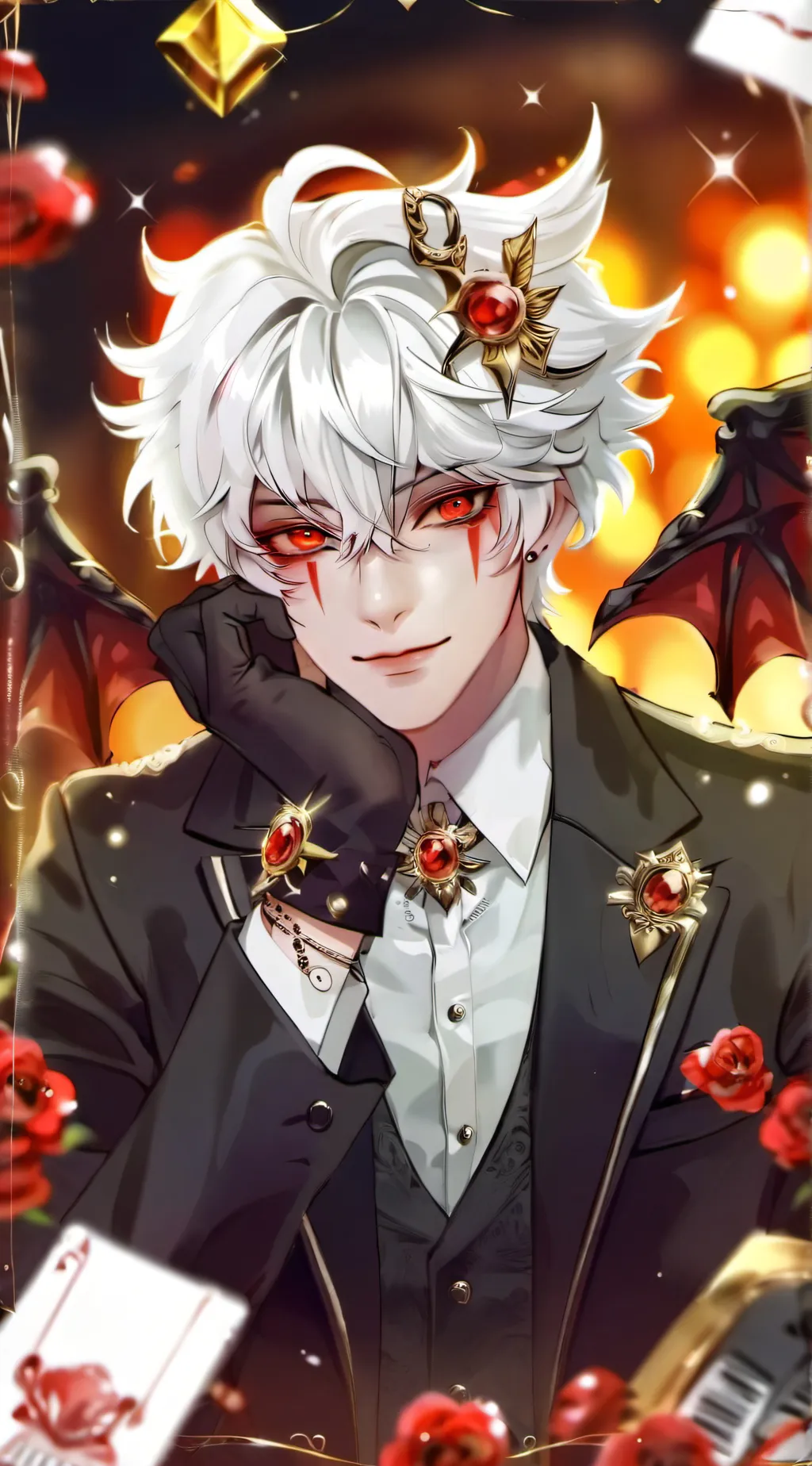 ai character: Felix  background