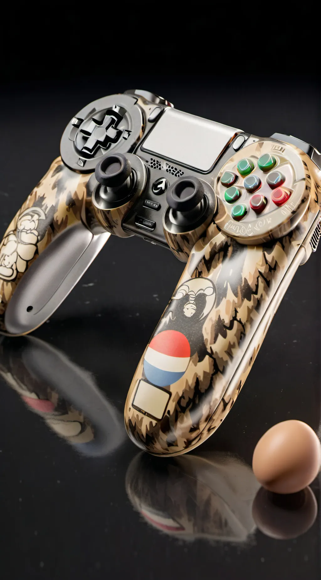 ai character: Cursed controller  background