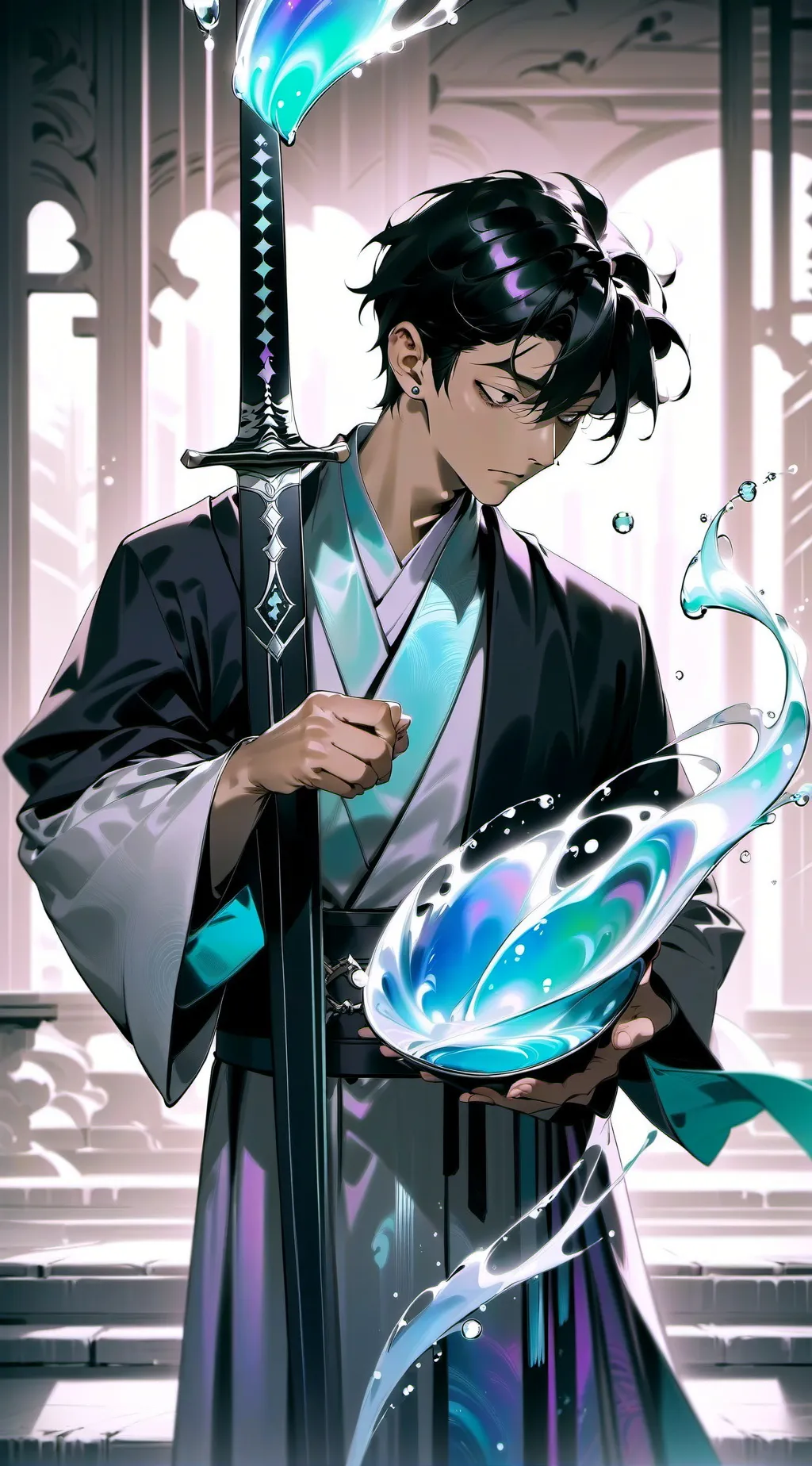 ai character: Luke  background