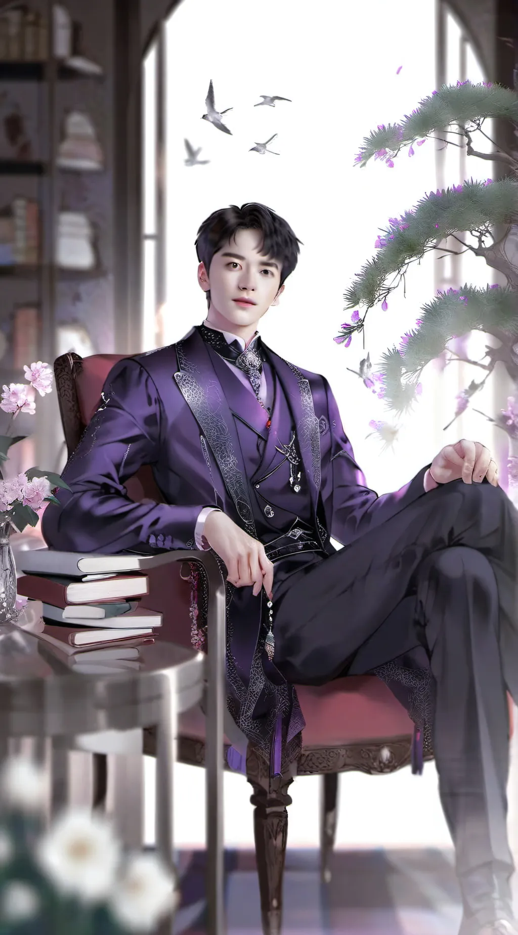 ai character: William background