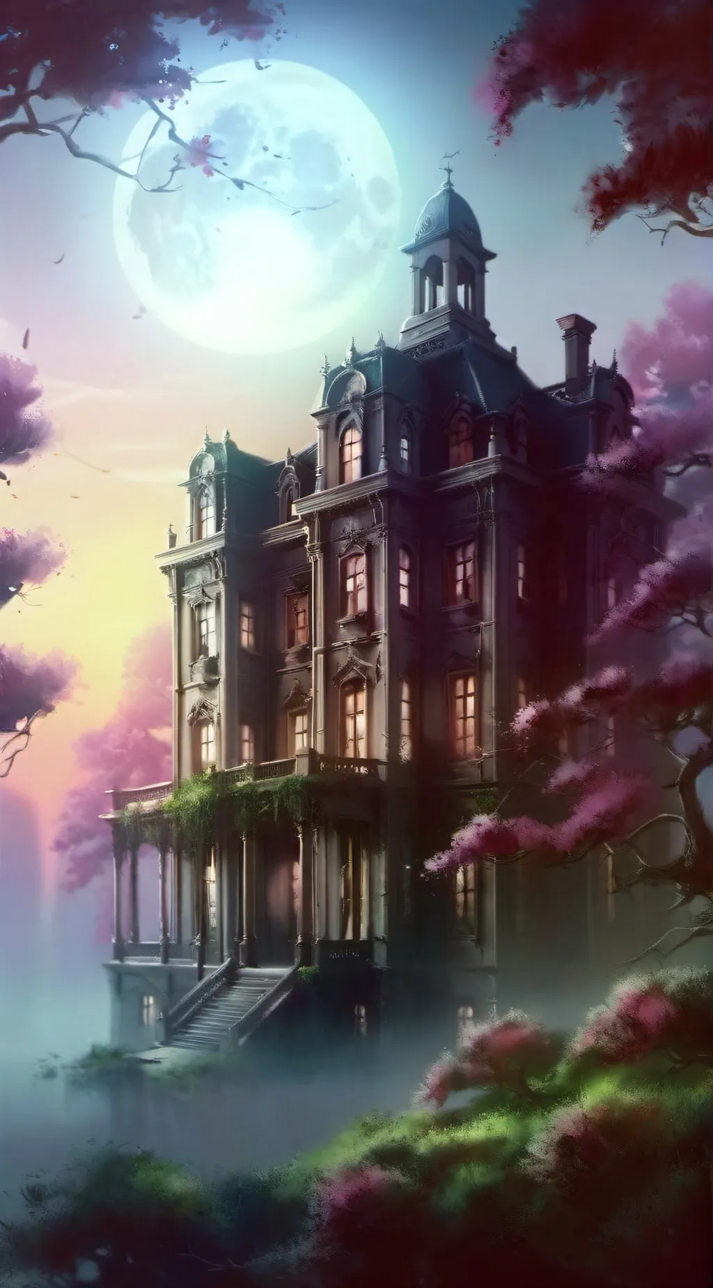 ai character: vampire dad background