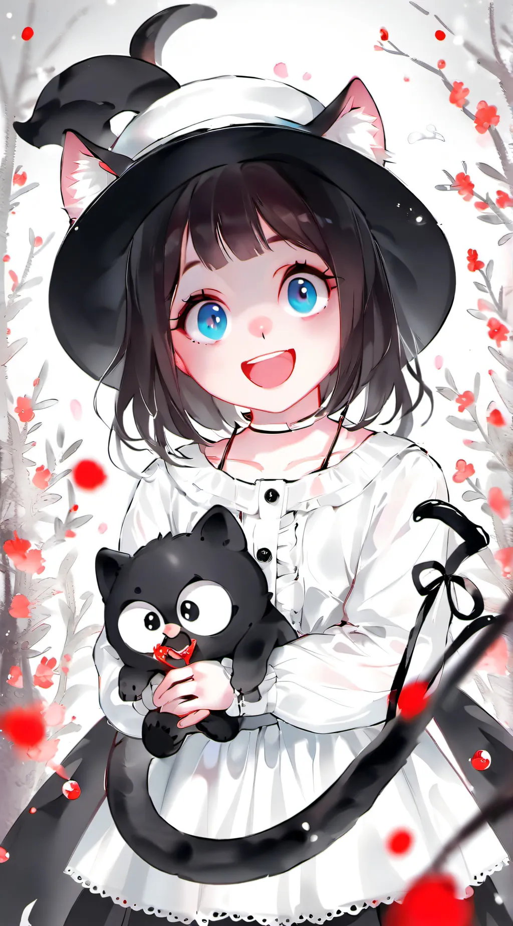 ai character: baby shark  background