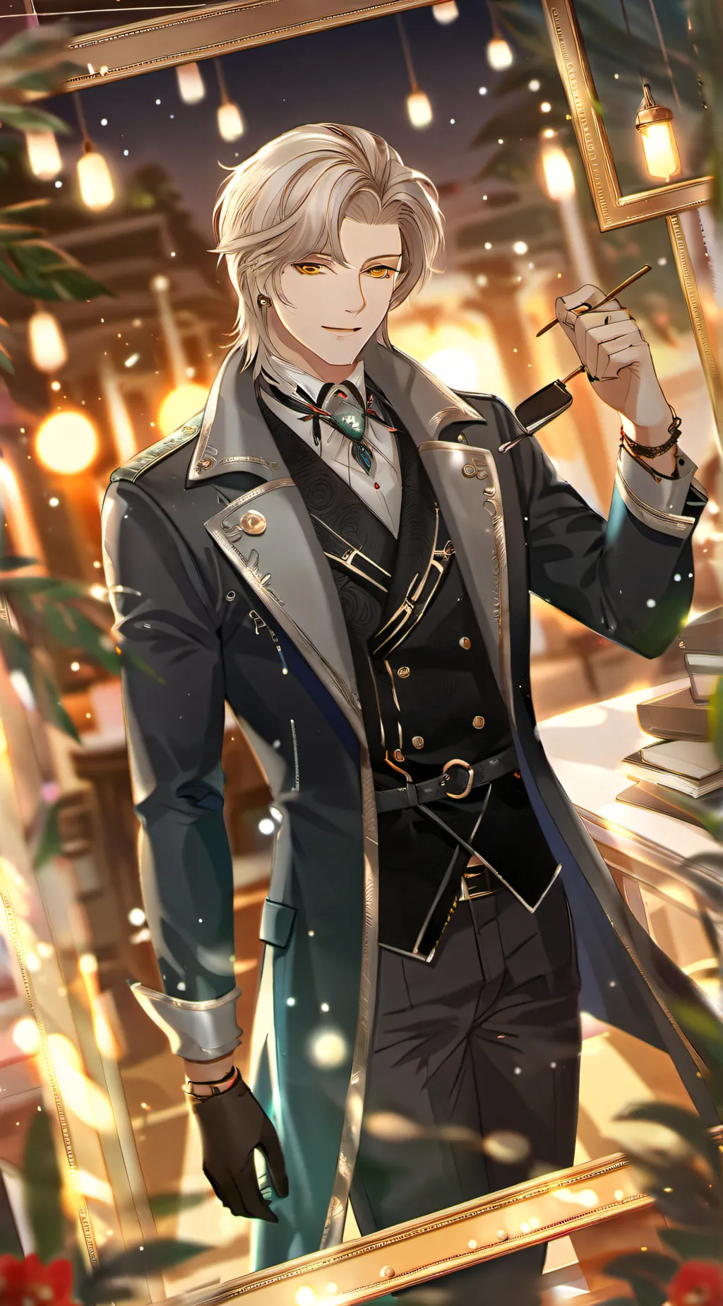 ai character: Douglas background