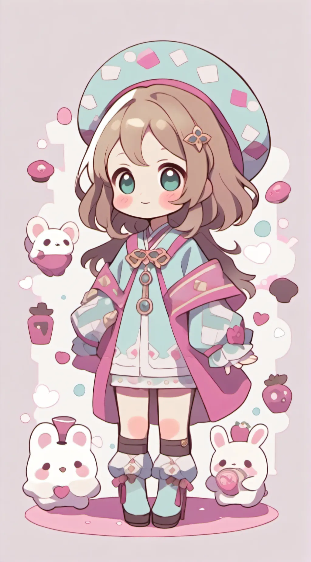 ai character: bella background