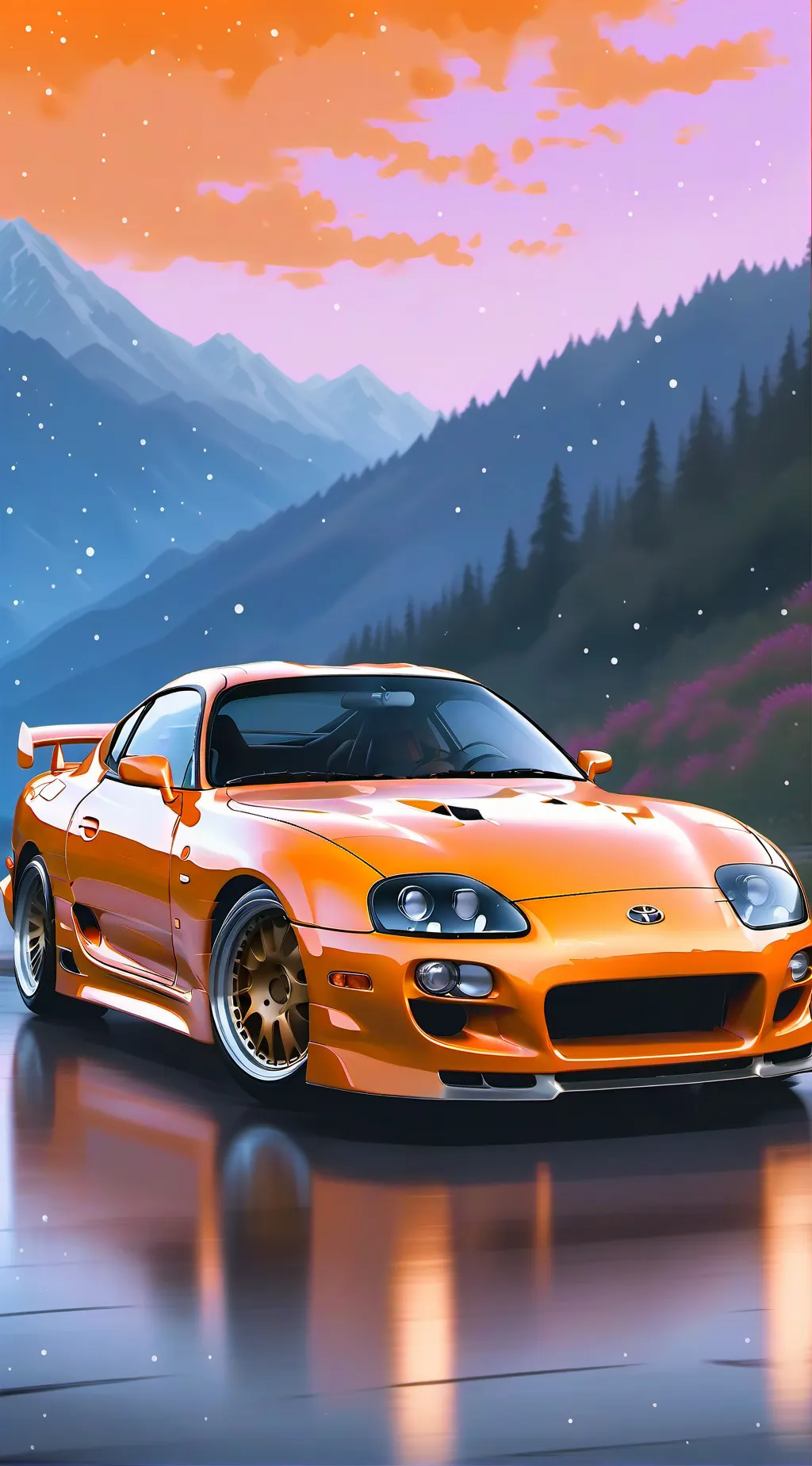 ai character: supra background