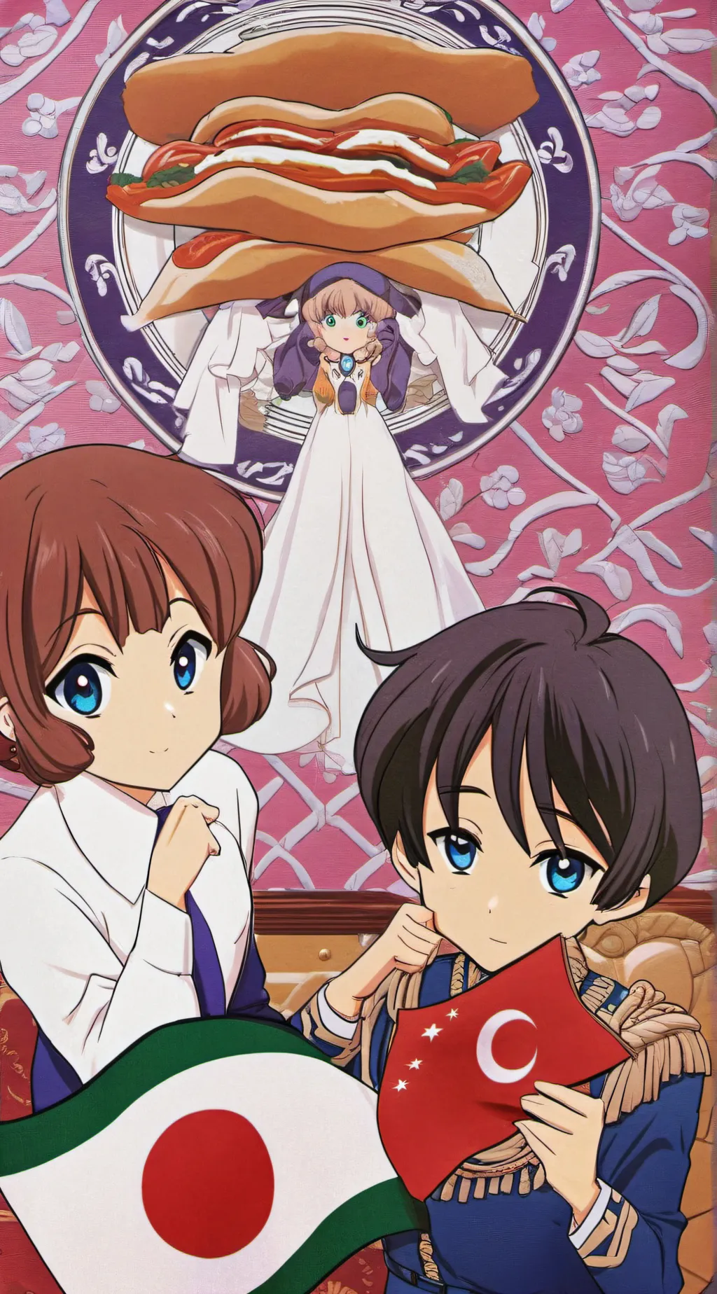 ai character: Turkey country background