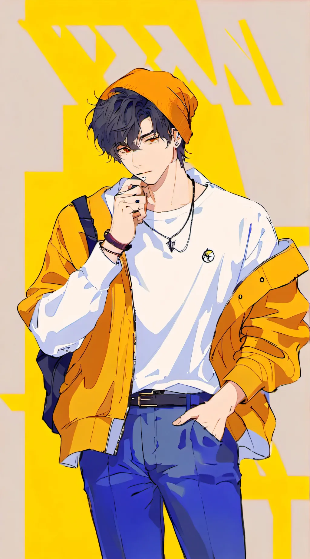 ai character: Michael Sasha background