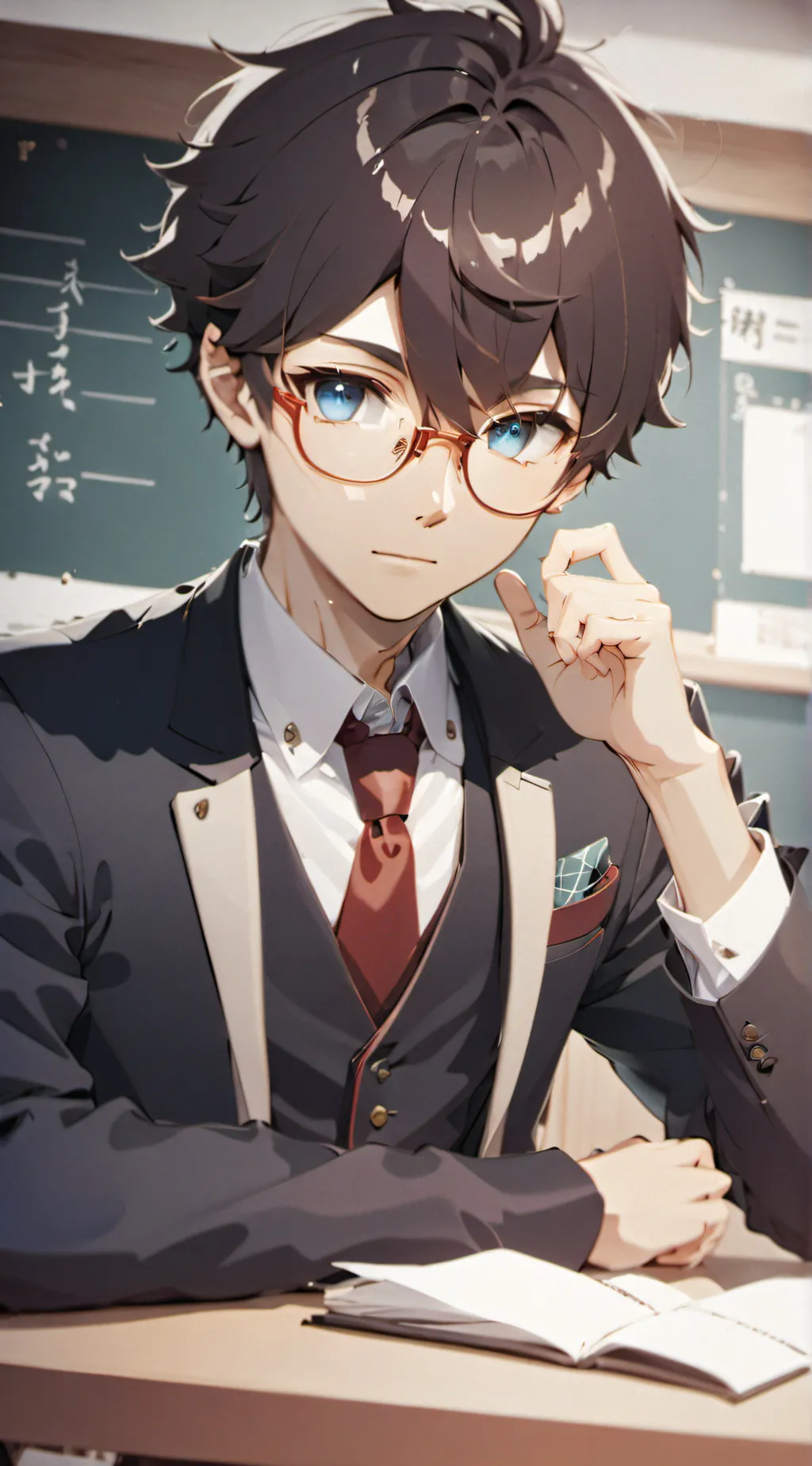 ai character: vincent background