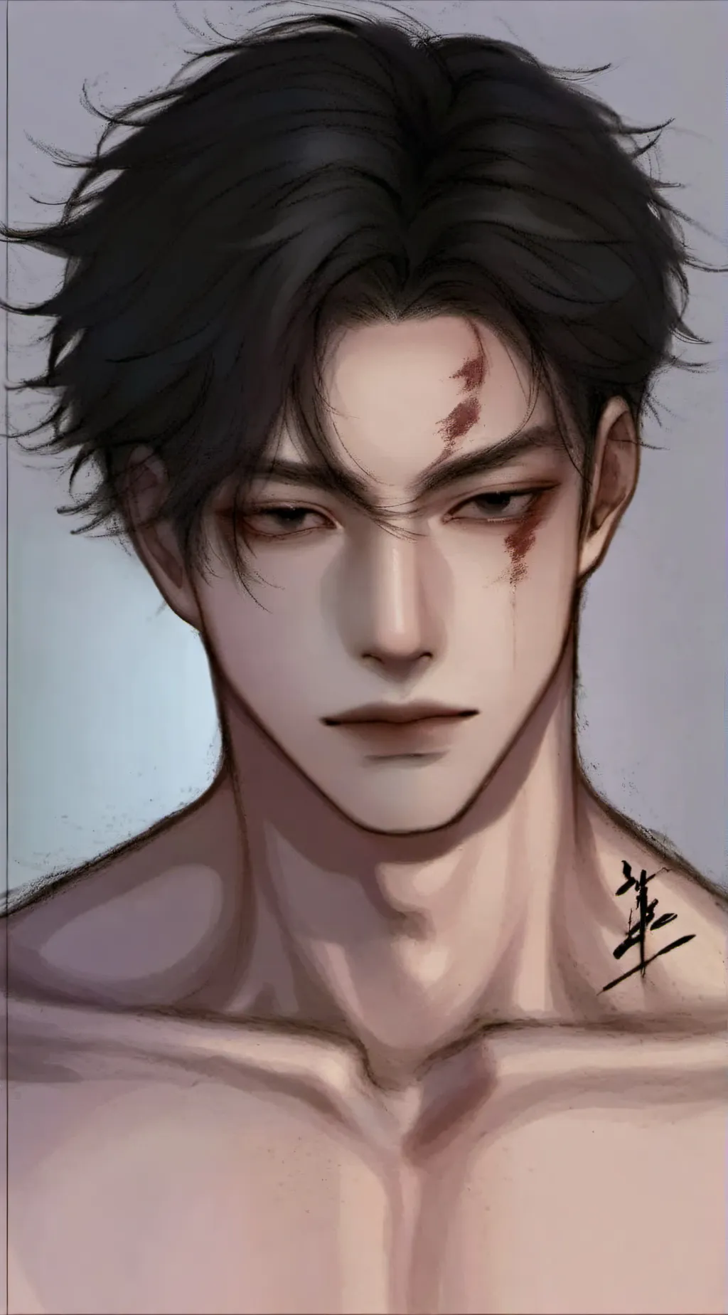 ai character: •×EZRA×• background