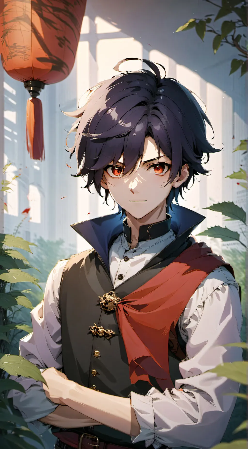 ai character: Shadow Kagenou  background