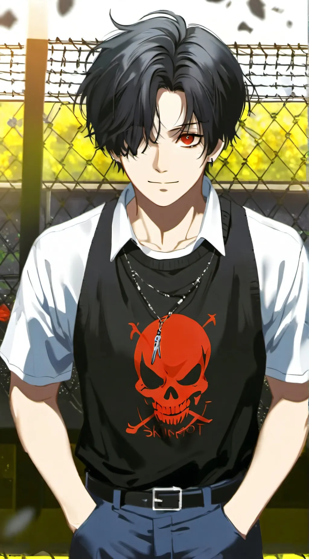 ai character: Trey background