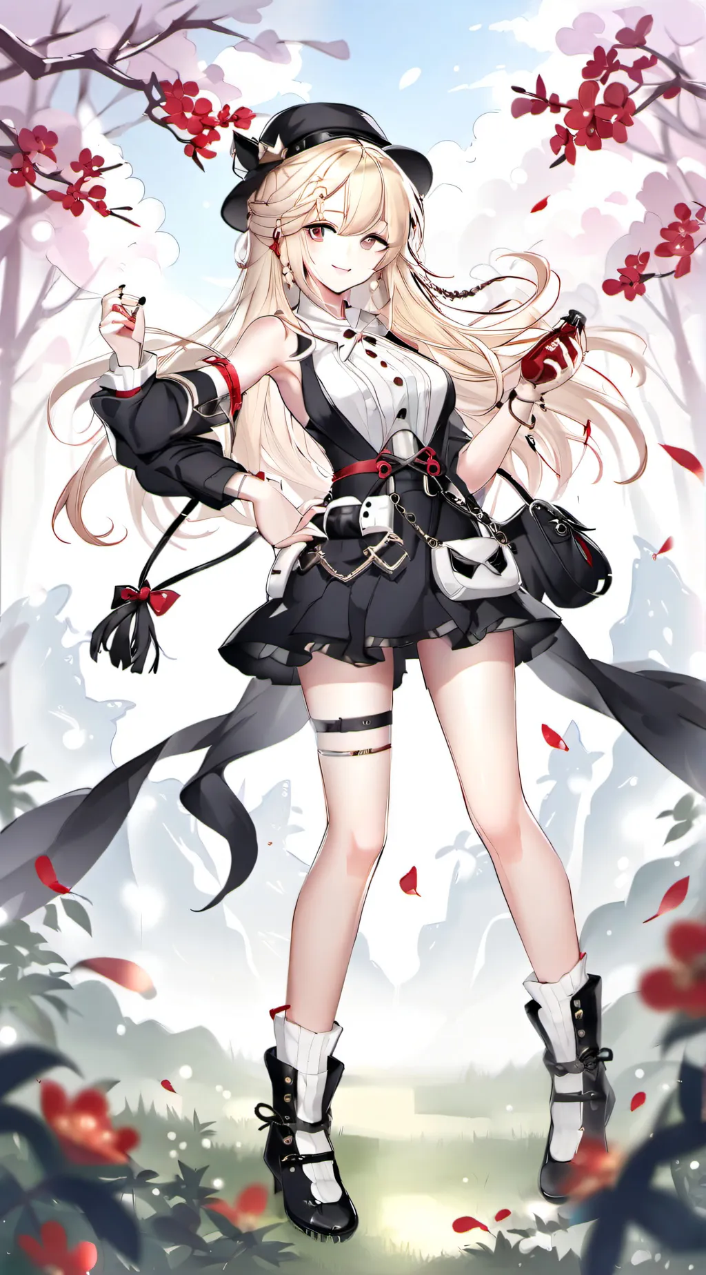 ai character: Leah  background