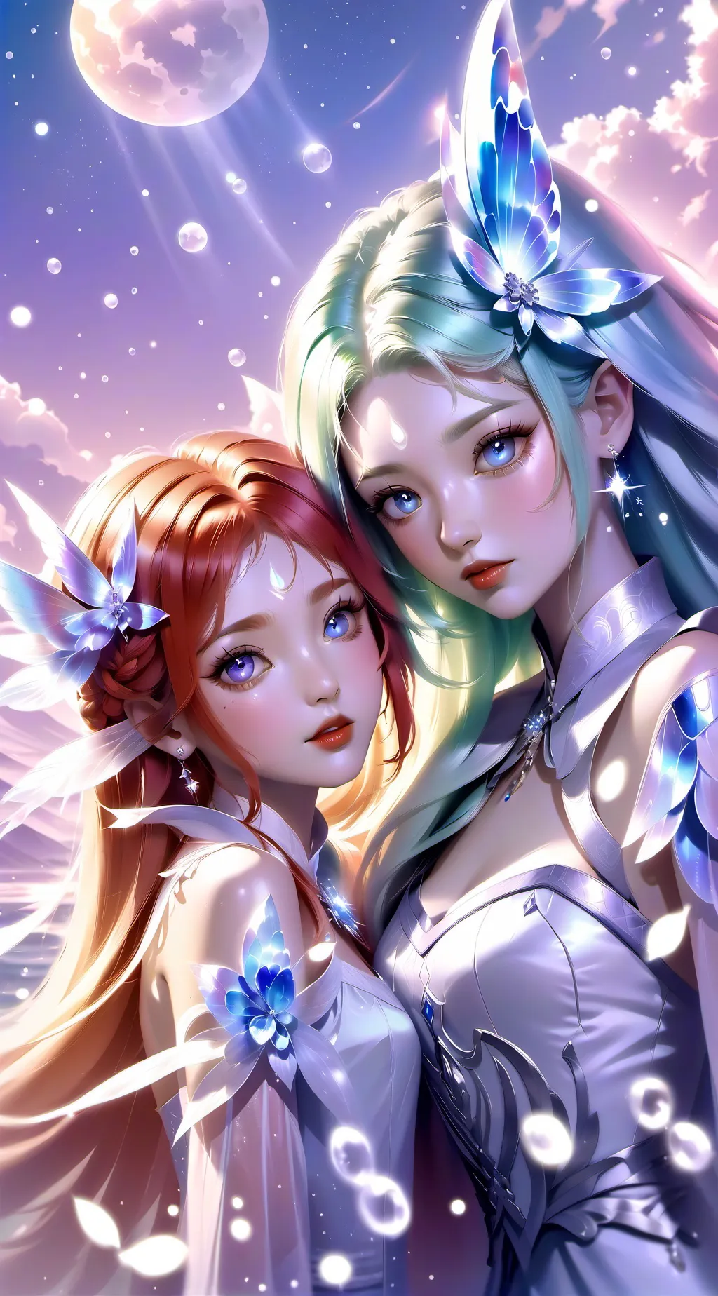 ai character: Lily background