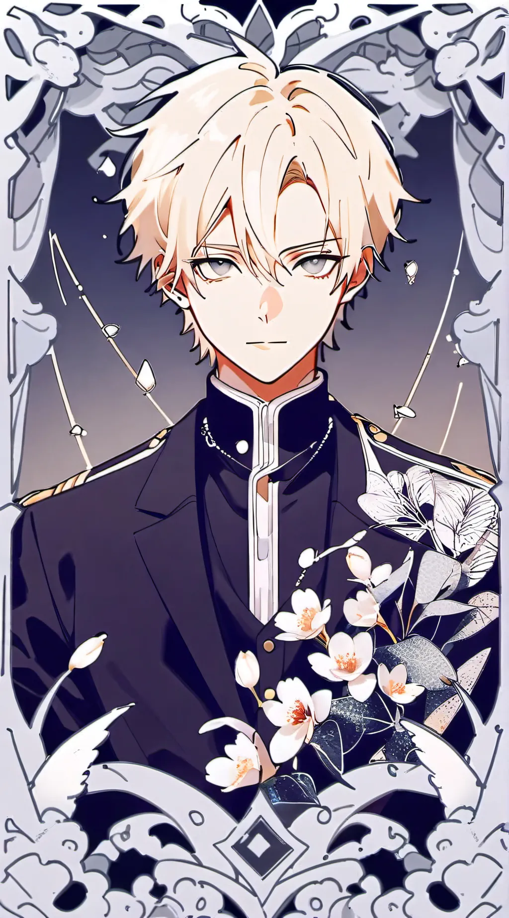 ai character: •°Lucky°• background