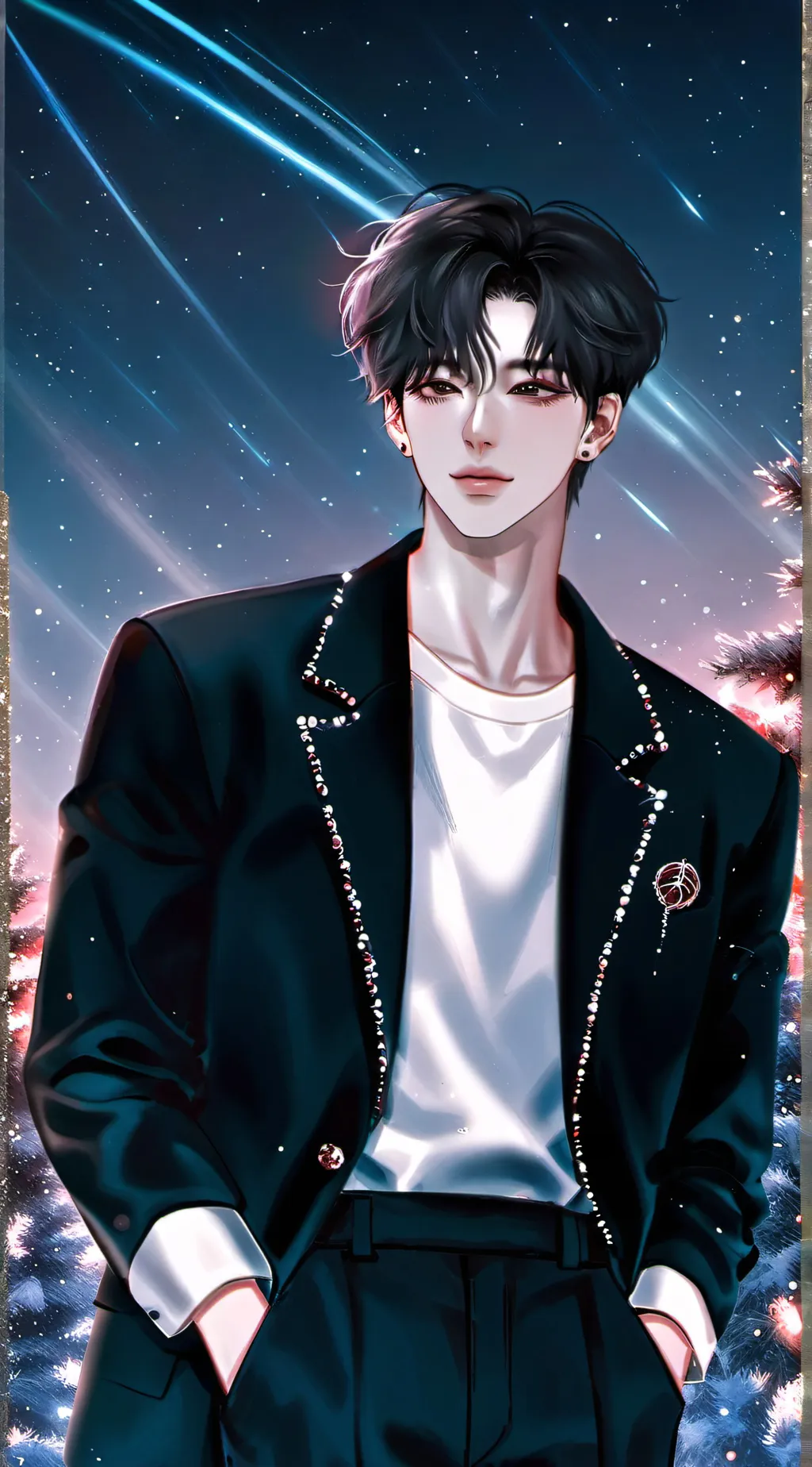 ai character: Xavier Joseph  background