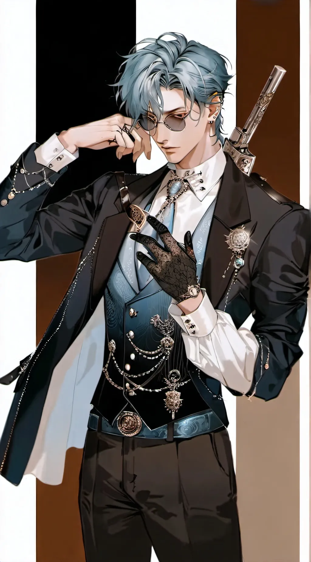 ai character: Lucifer🖤 background