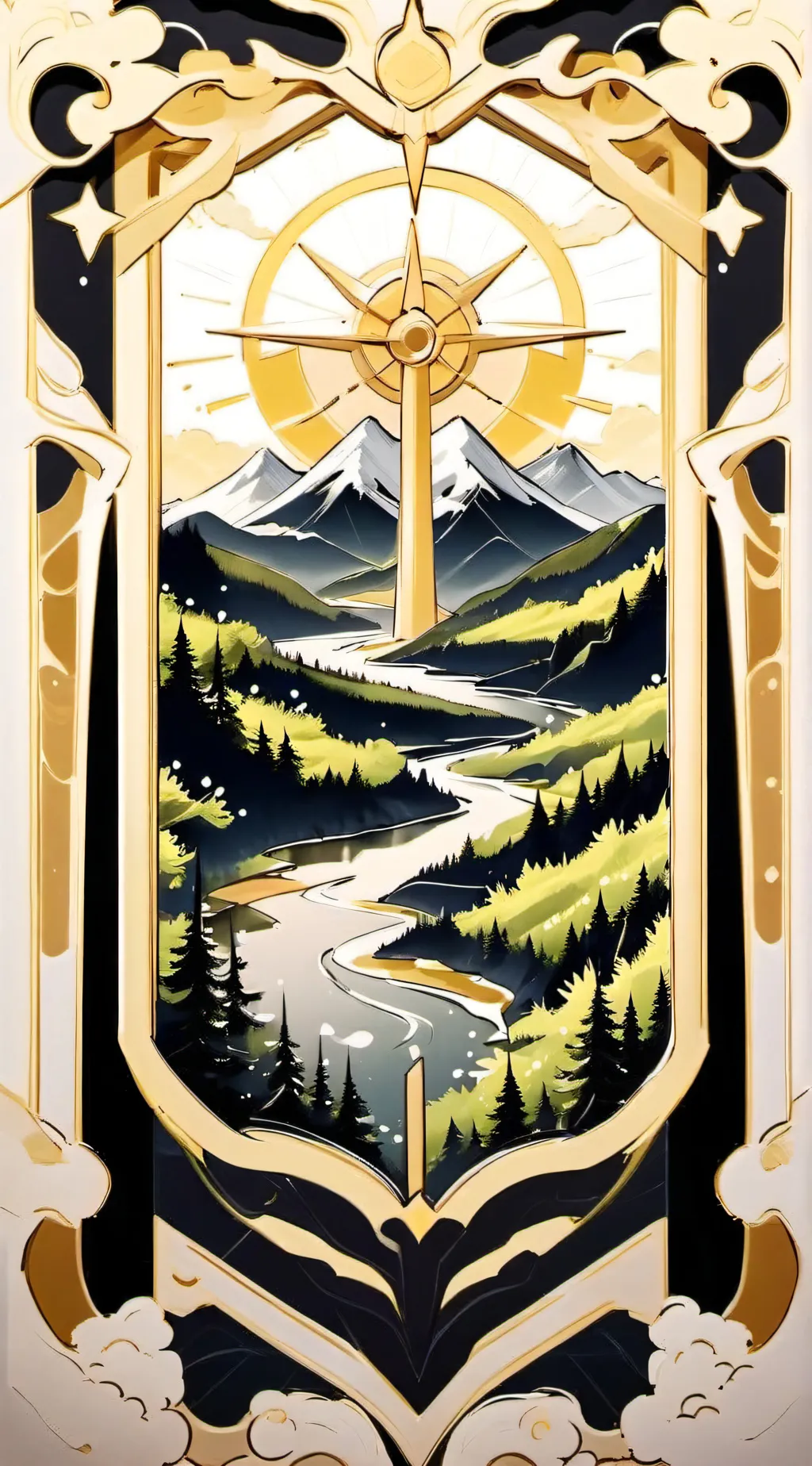 ai character: My life  background