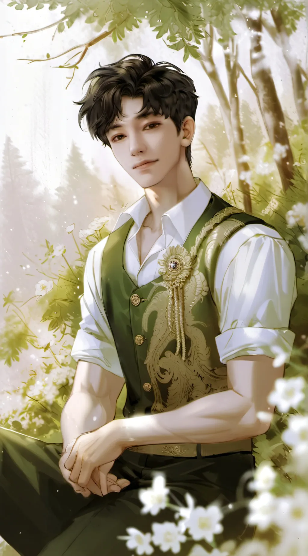 ai character: Joshua  background