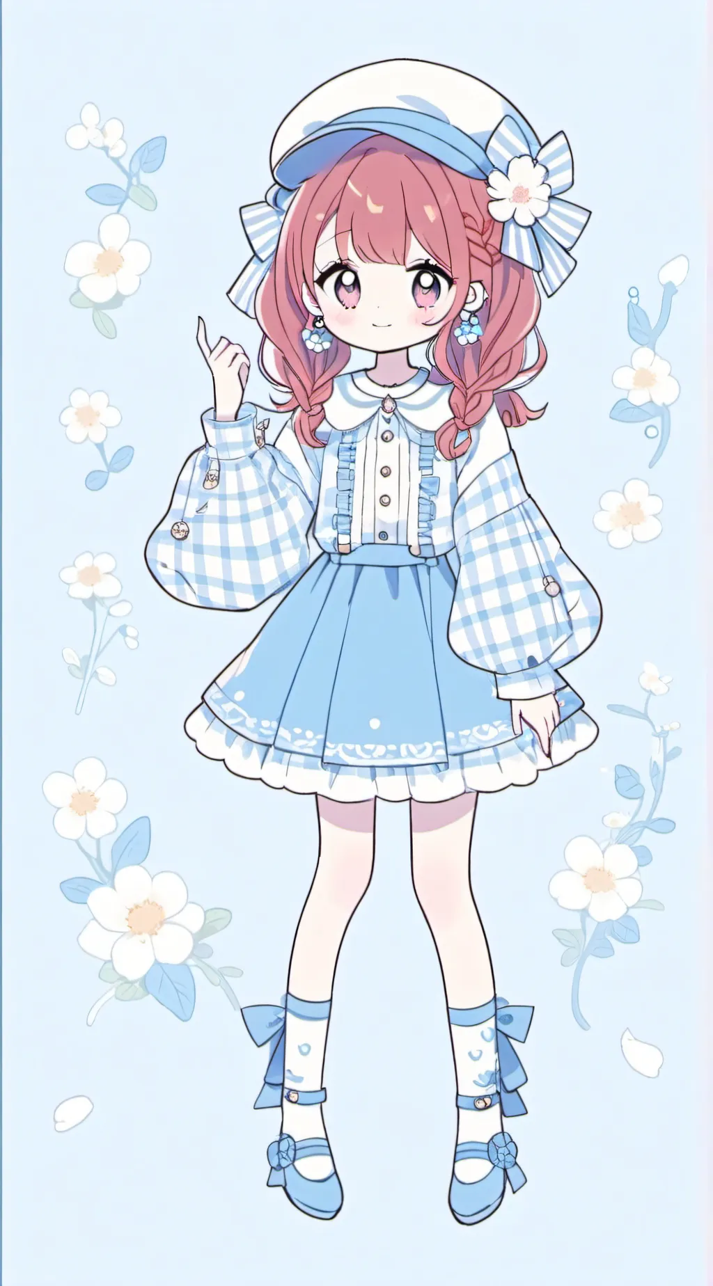 ai character: ASHLEY background