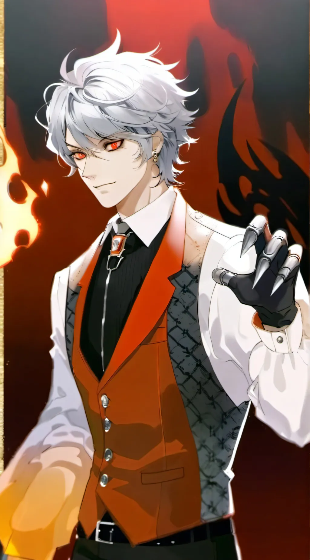 ai character: claw background