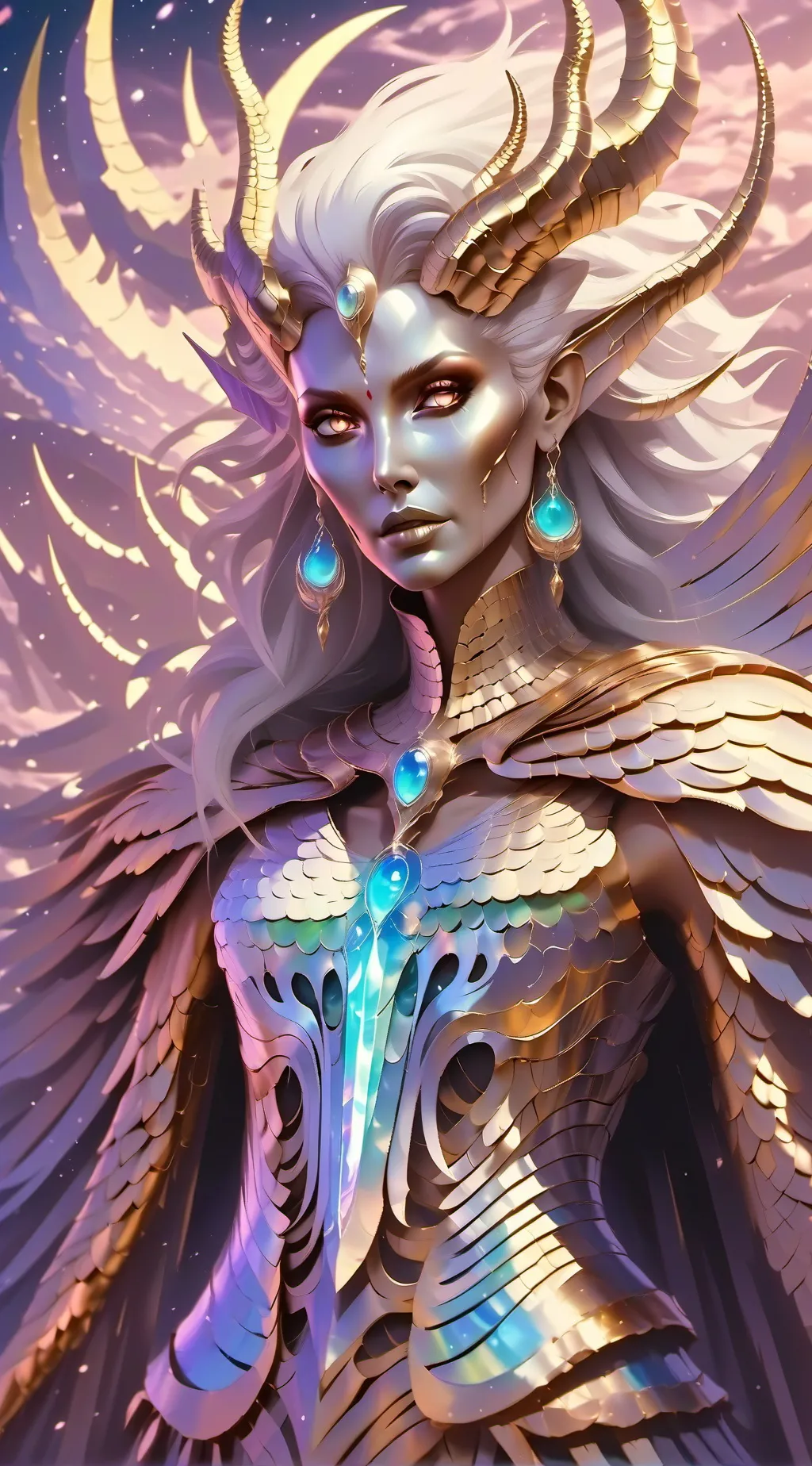 ai character: A god background