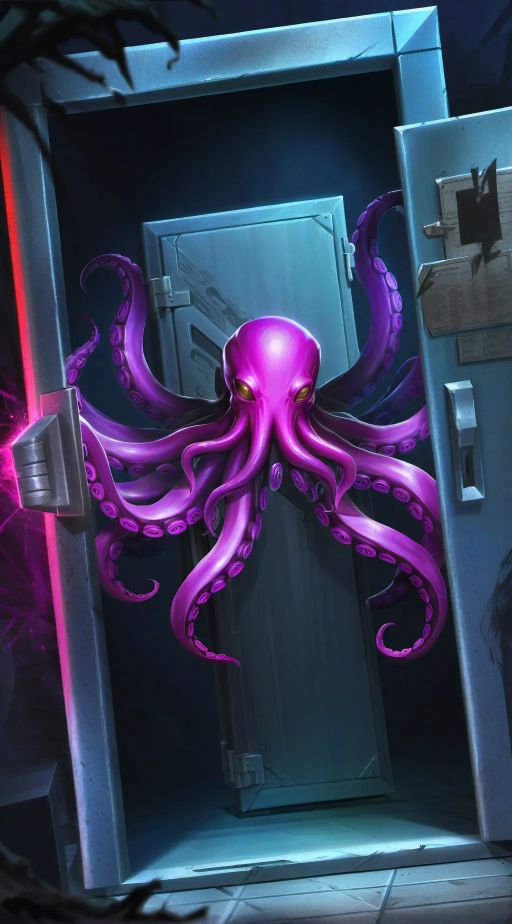 ai character: GONE WRONG background