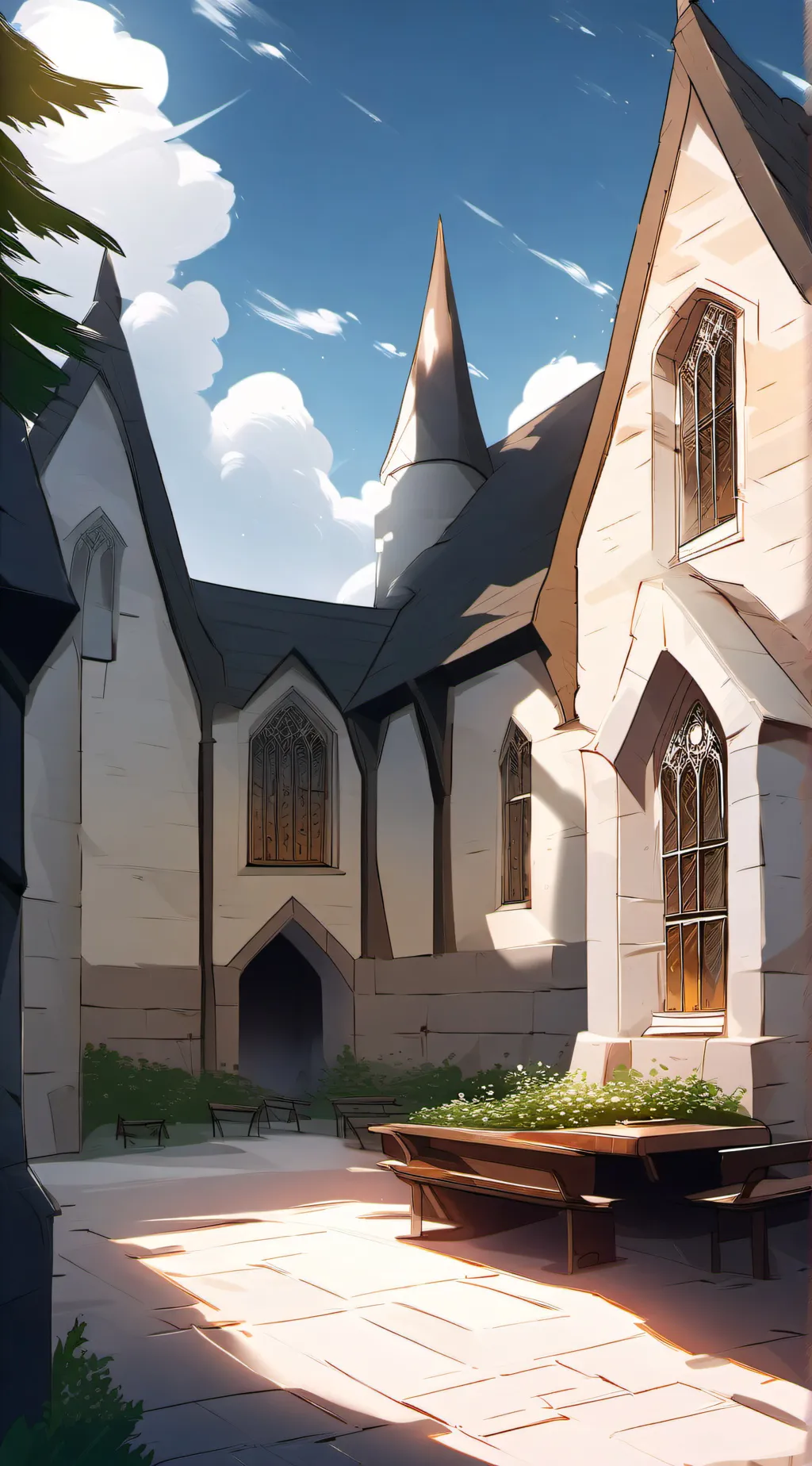 ai character: hogwarts  background