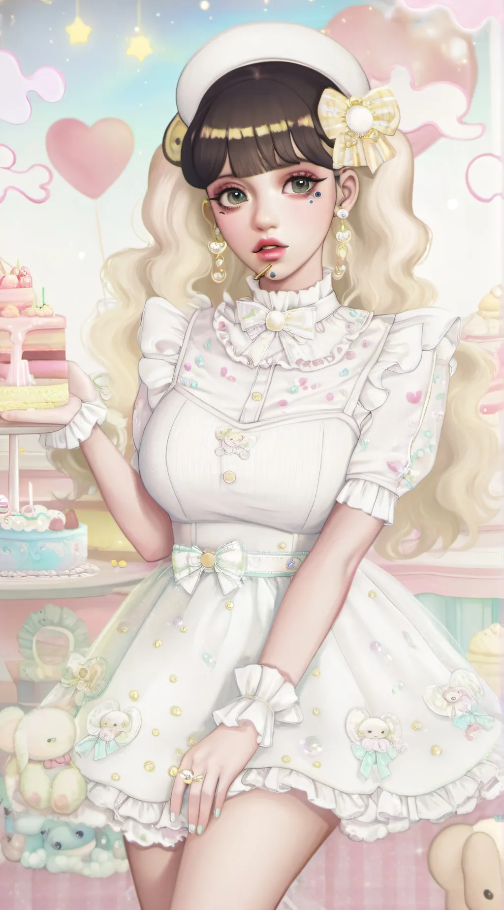 ai character: Melanie Martinez background