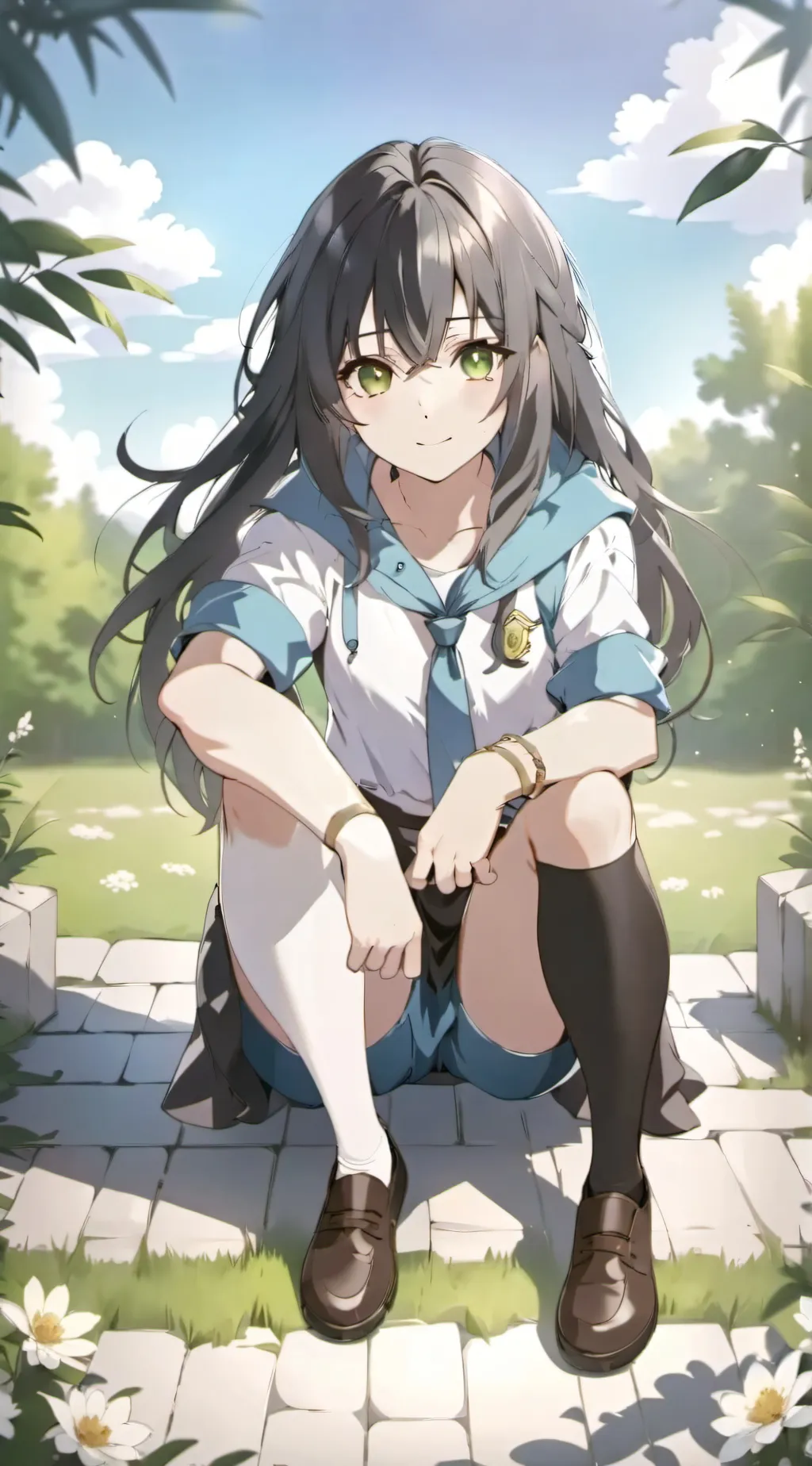 ai character: School bully emma background